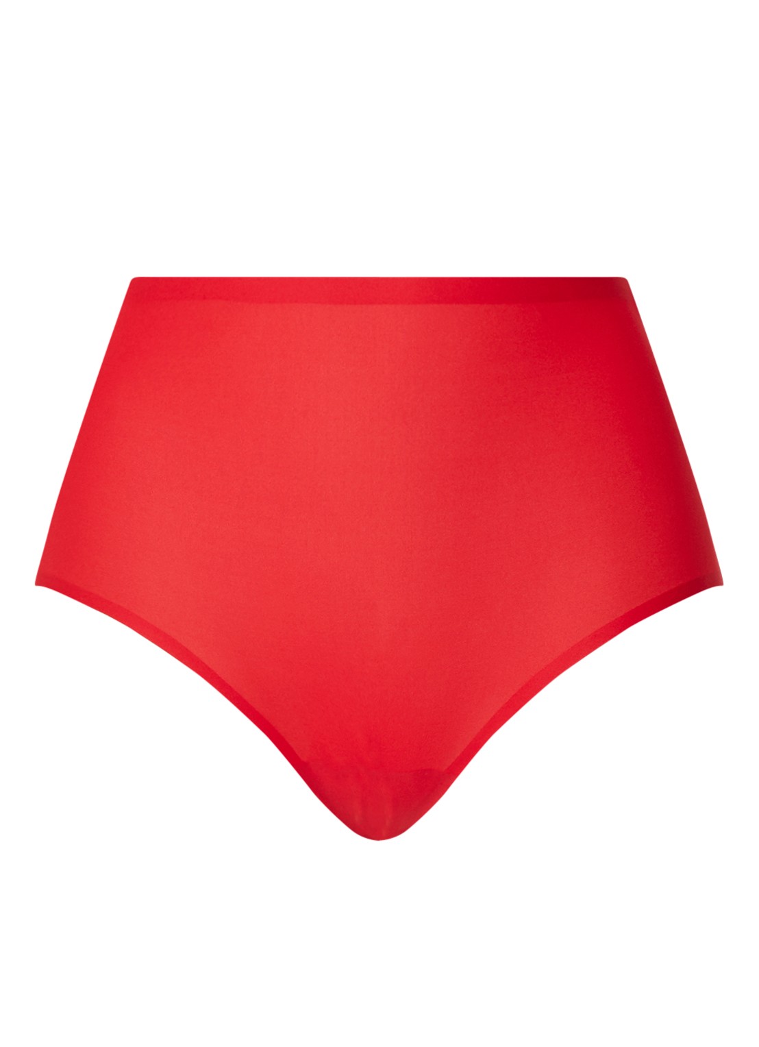 Chantelle One-size-fits-all high waisted naadloze slip - voorkant 3 steenrood