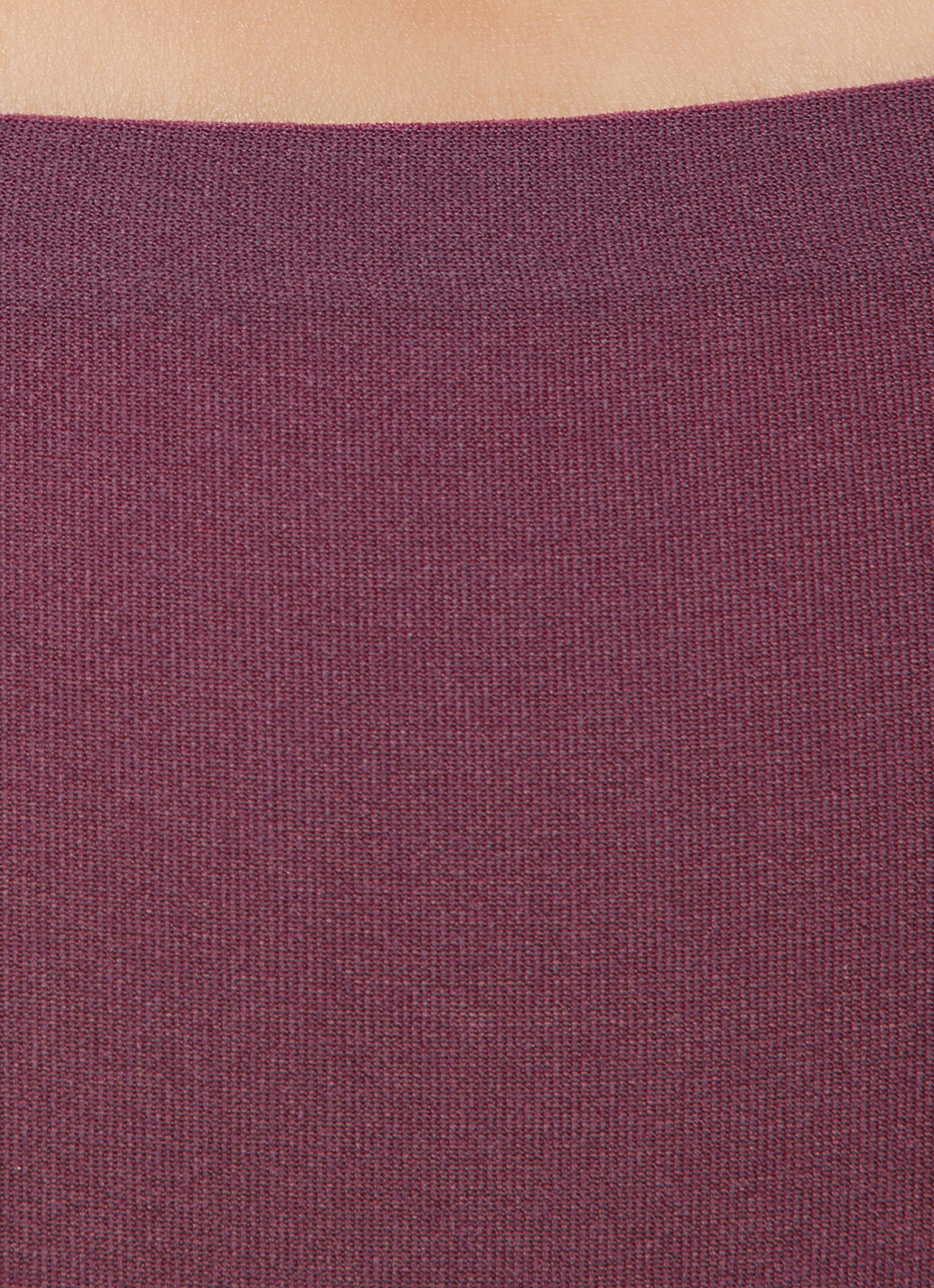 Chantelle One-size-fits-all high waisted naadloze slip - detail 2 aubergine