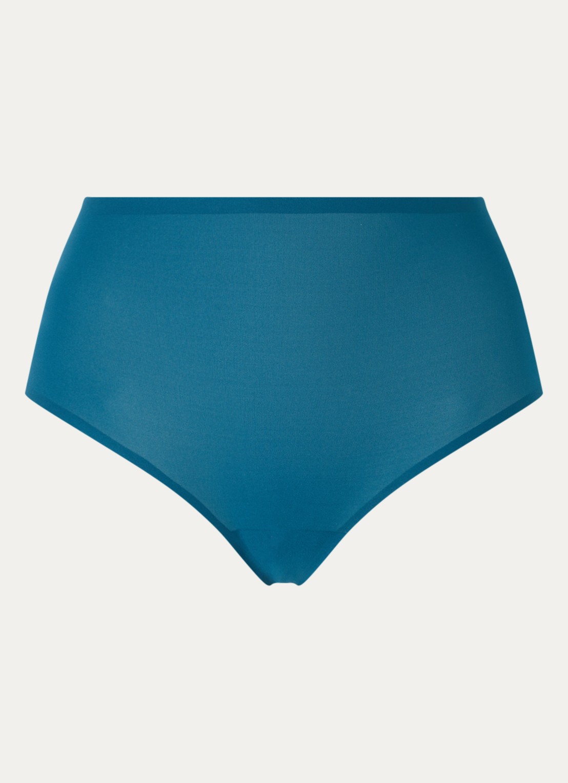 Chantelle One-size-fits-all high waisted naadloze slip - voorkant 3 petrol
