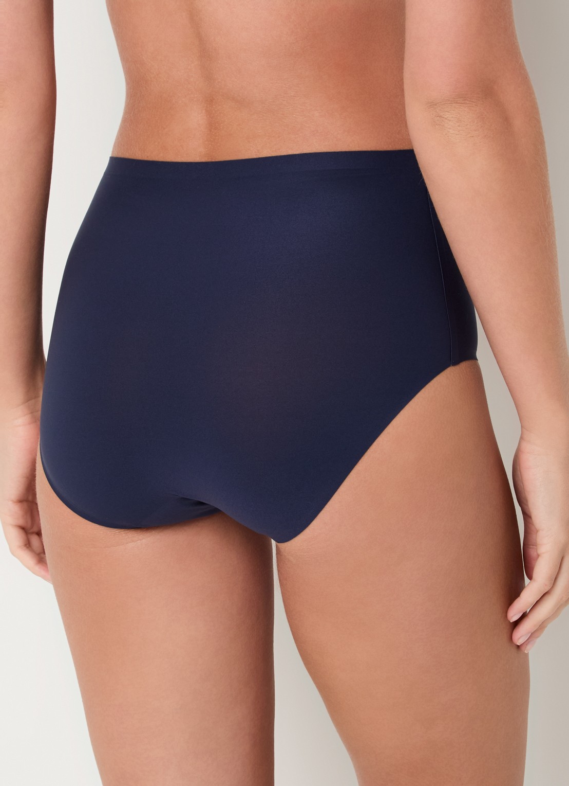 Chantelle One-size-fits-all high waisted naadloze slip - achterkant 3 donkerblauw