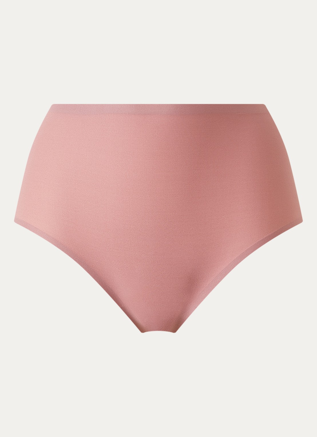 Chantelle One-size-fits-all high waisted naadloze slip - voorkant koraalroze