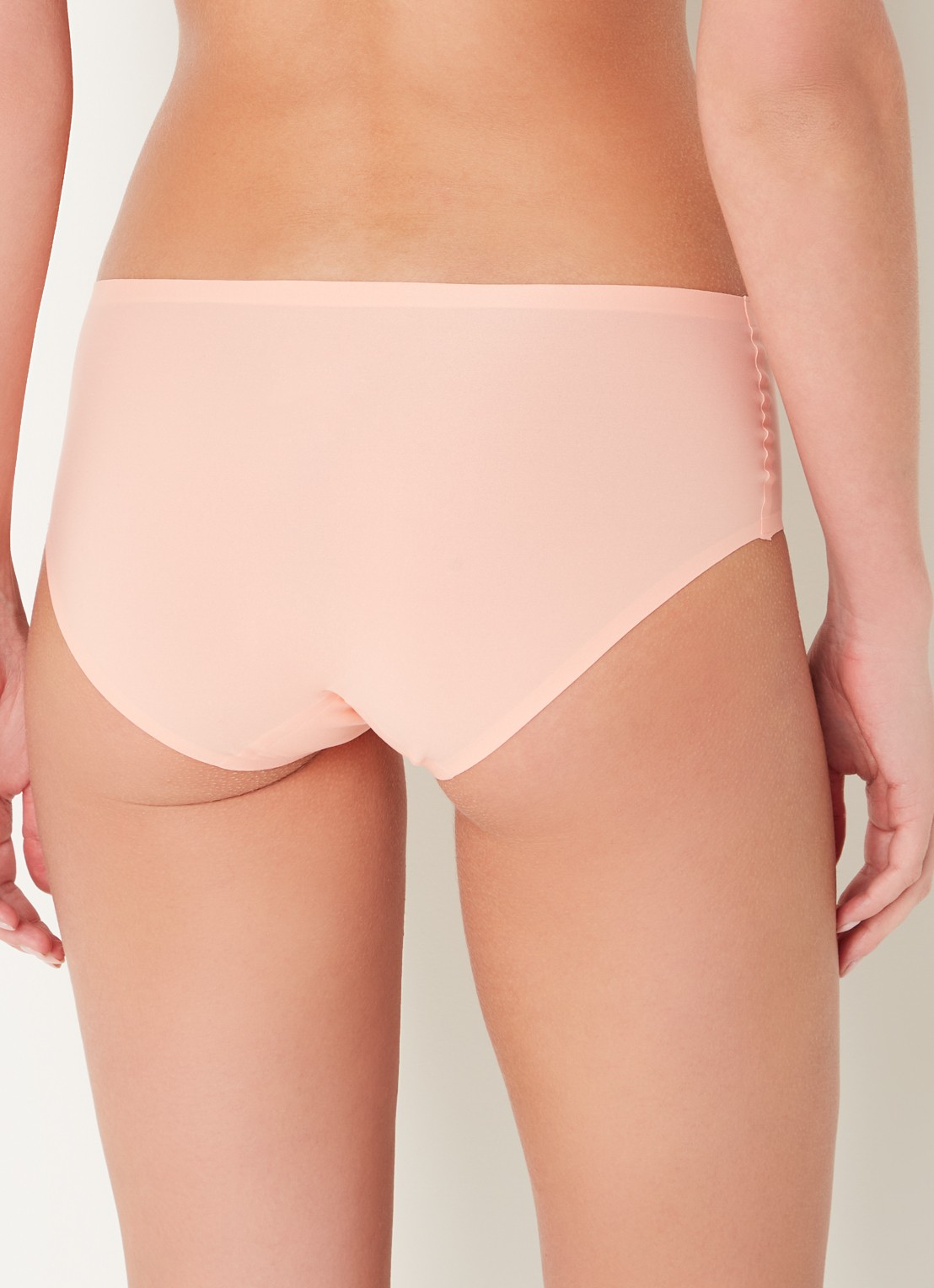 Chantelle One-size-fits-all naadloze hipster - achterkant perzikroze