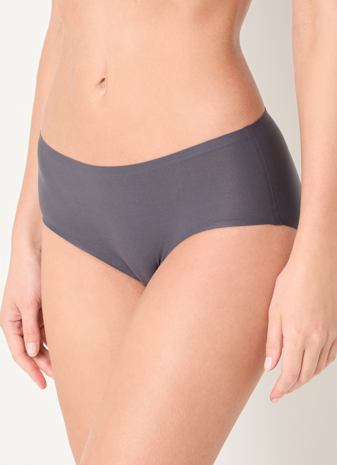 Chantelle One-size-fits-all naadloze hipster - voorkant 3 antraciet
