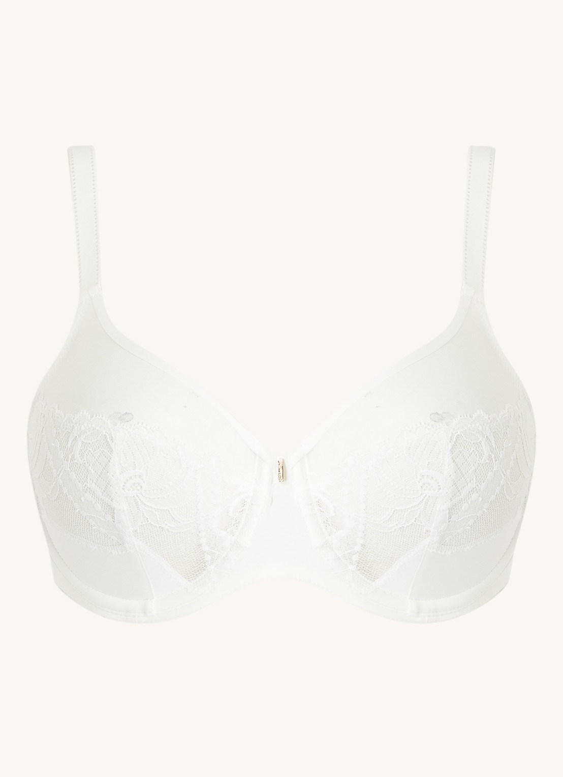 Chantelle Orangerie Dream beugel bh met kant - voorkant 4 wit