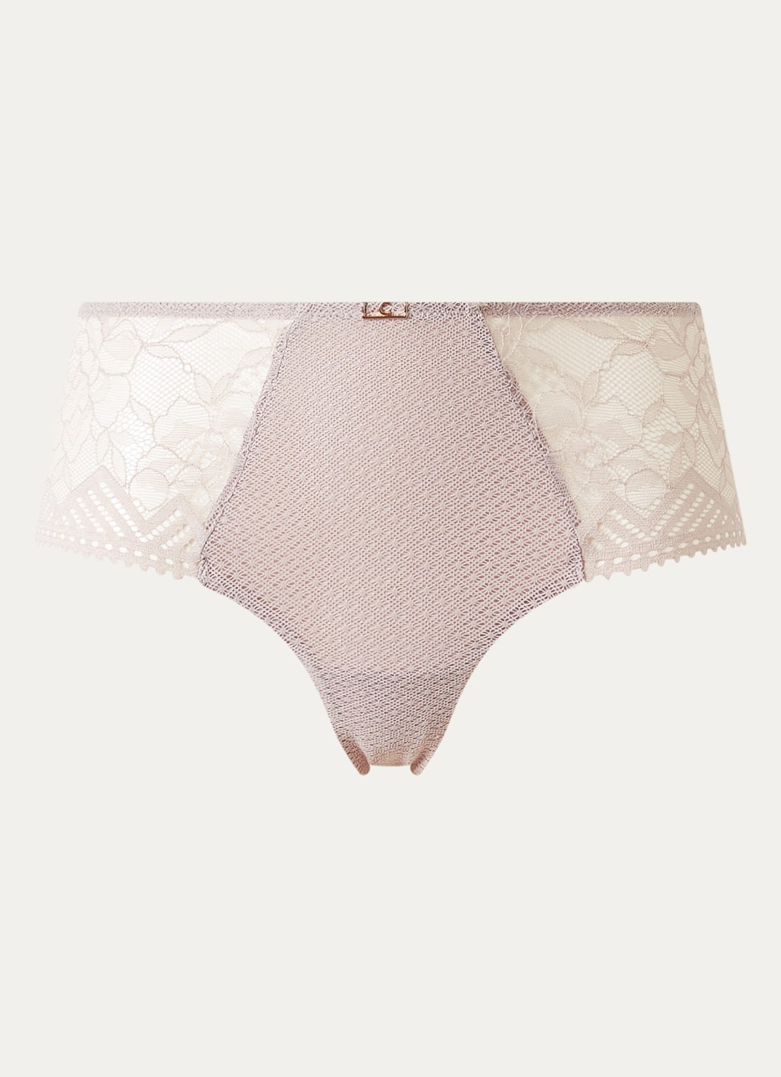 Chantelle Origins hipster van kant - voorkant 2 taupe