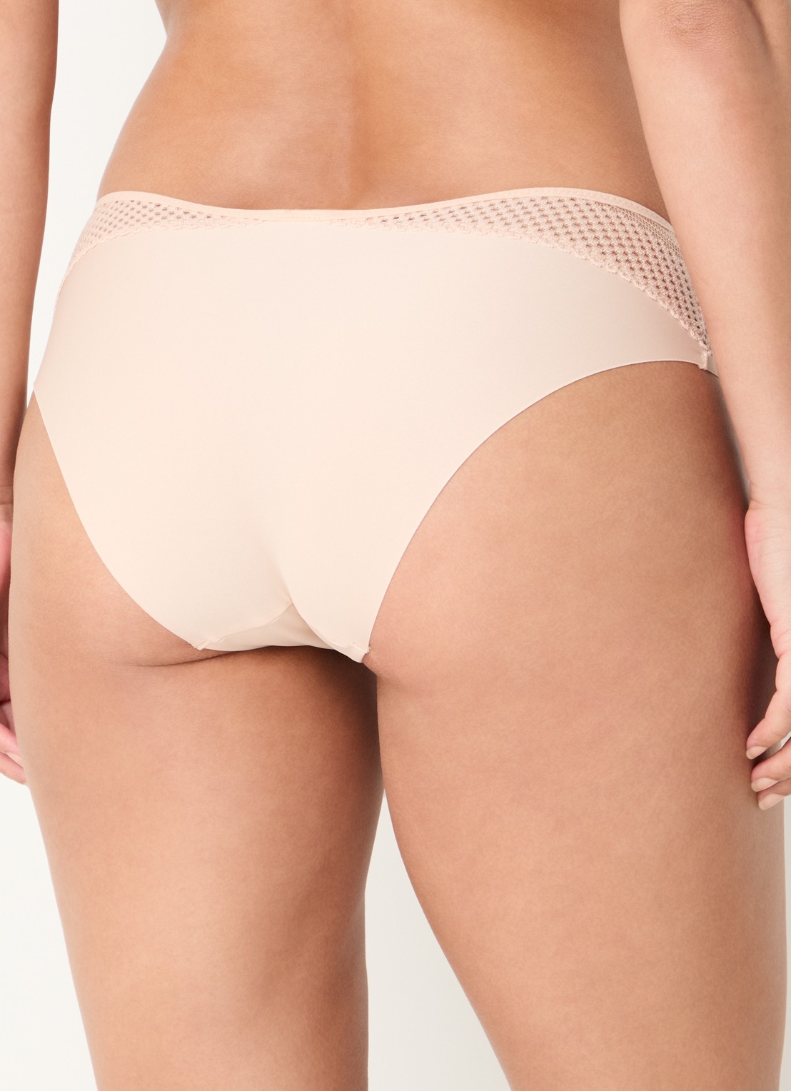 Chantelle Play hipster met kant - achterkant 3 beige