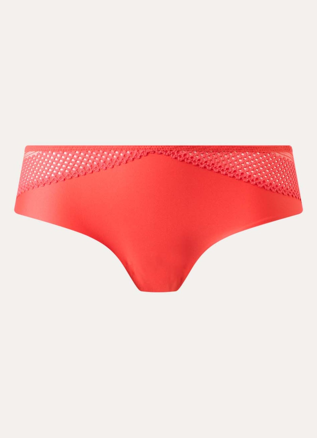 Chantelle Play hipster met kant - voorkant 4 rood