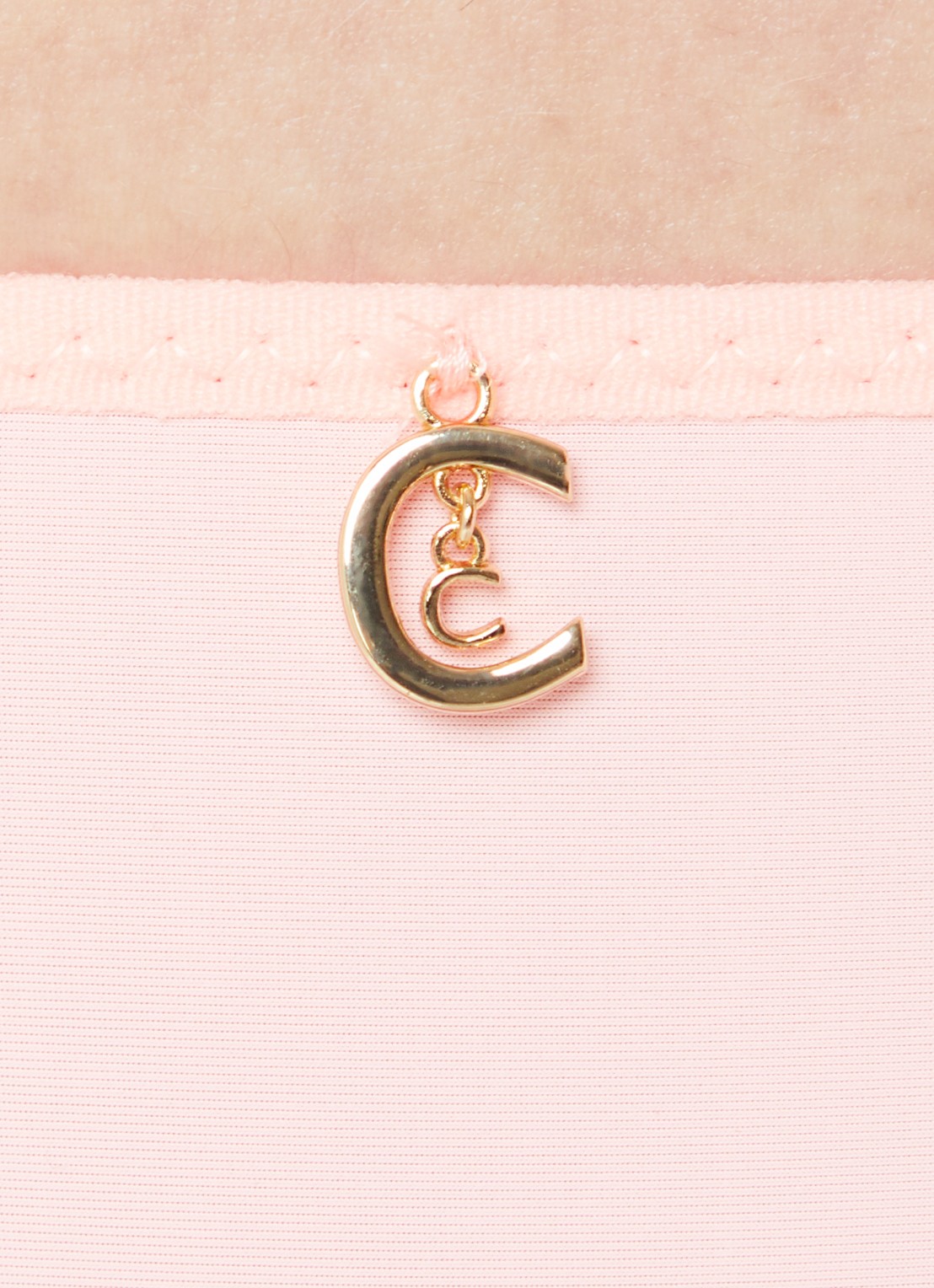 Chantelle Slip met kant - detail 5 zalmroze