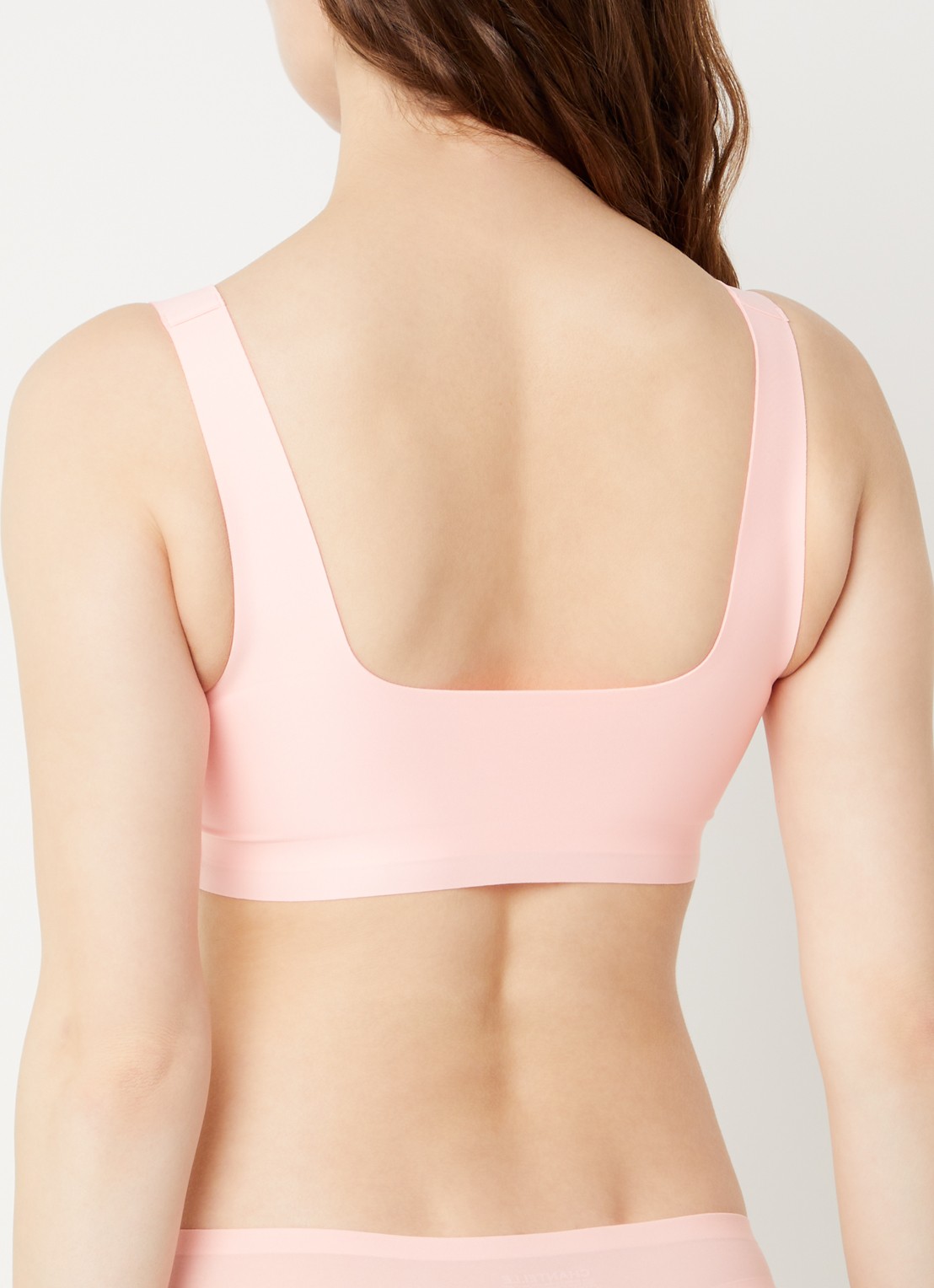 Chantelle Sport bh met light support - achterkant zalmroze