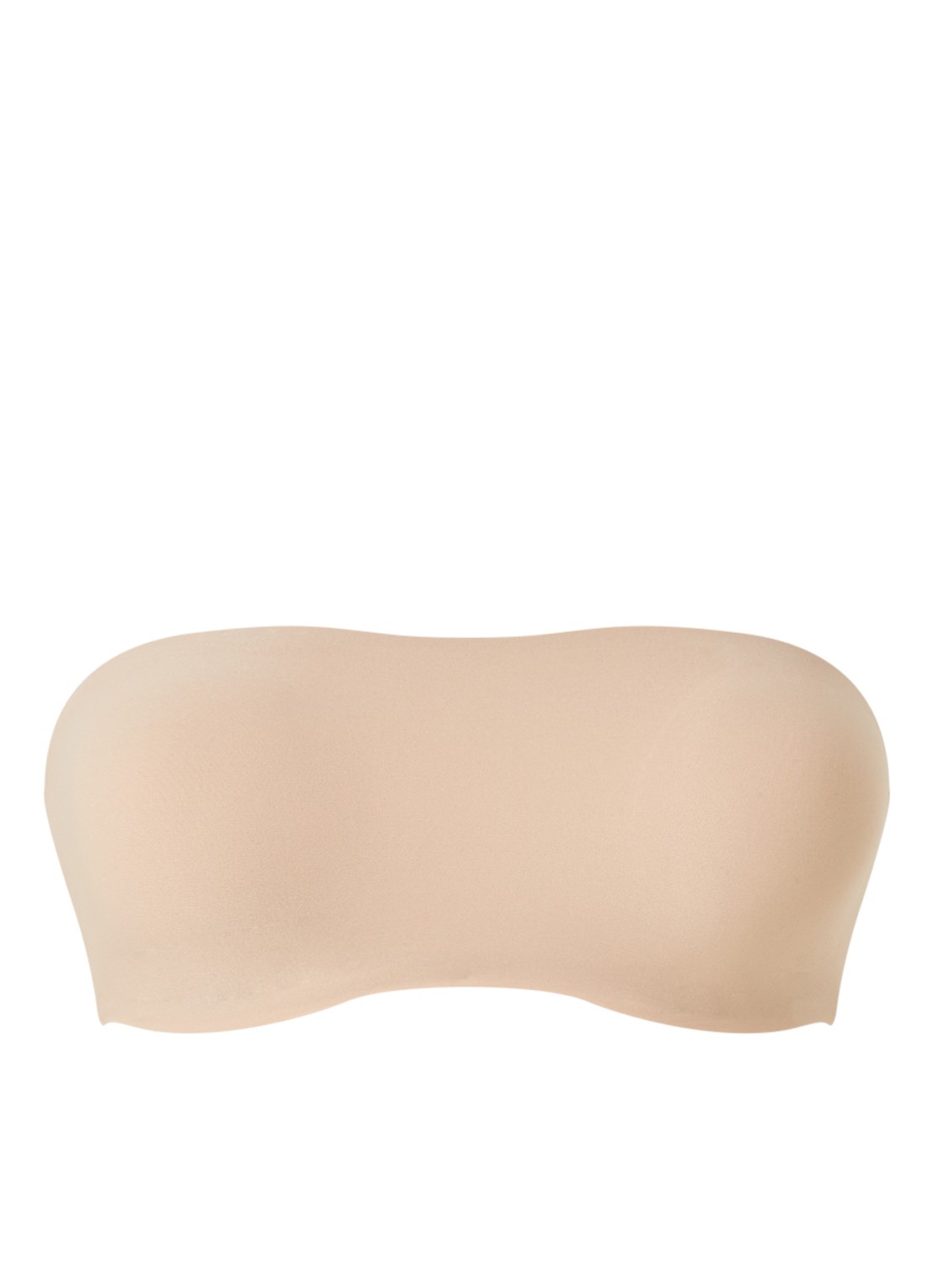 Chantelle Strapless bandeau bh - voorkant 3 beige