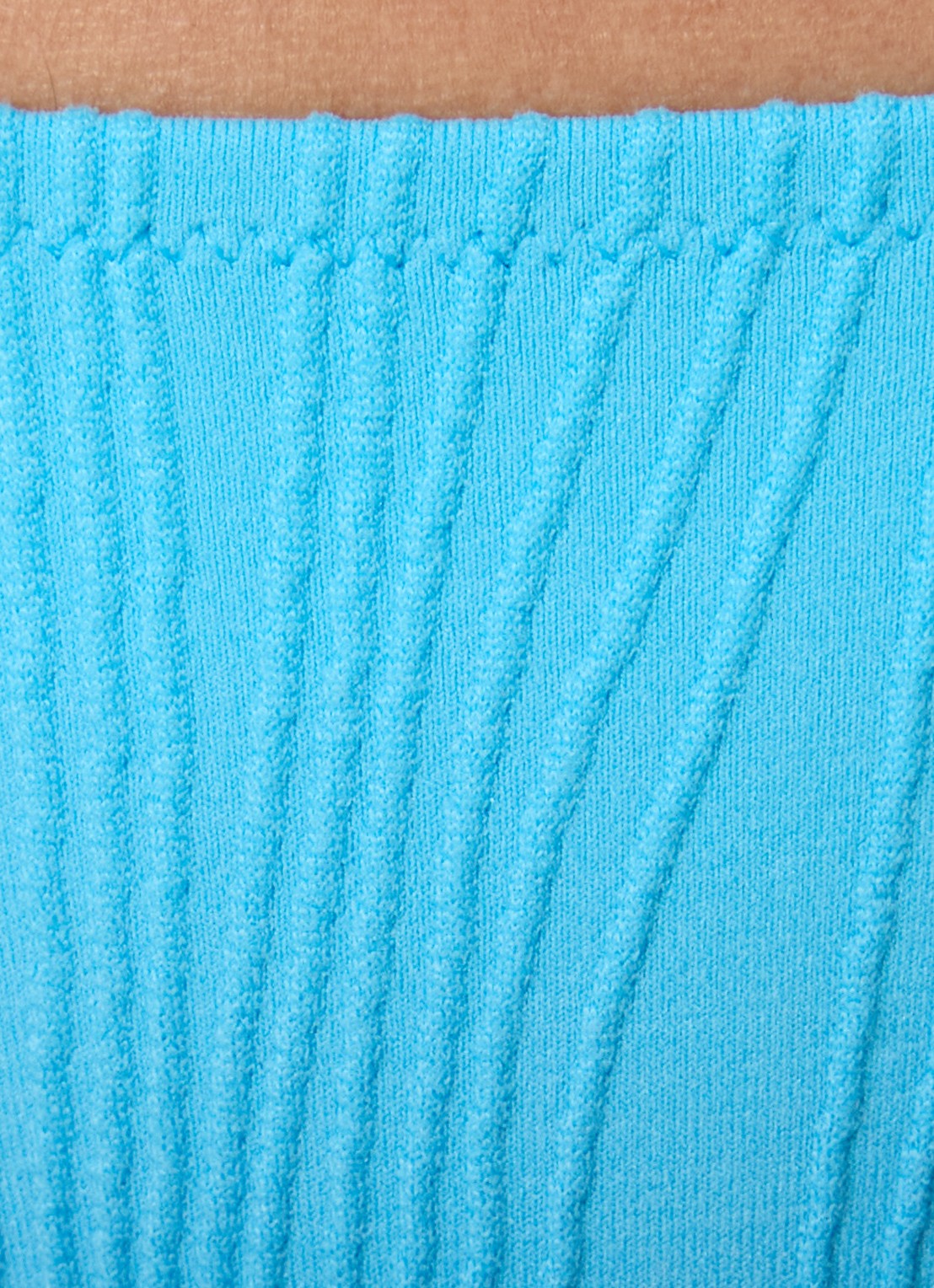 Chantelle Tanga bikinislip met structuur - detail 4 blauw