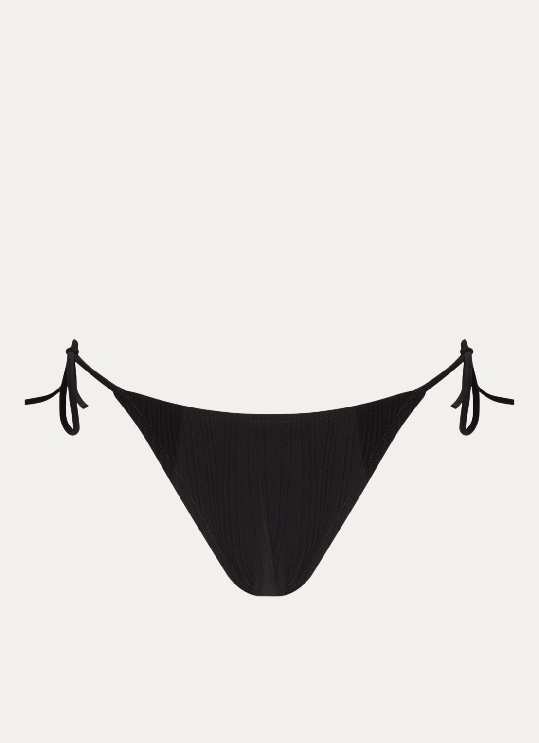 Chantelle Tanga bikinislip met structuur - voorkant 2 zwart