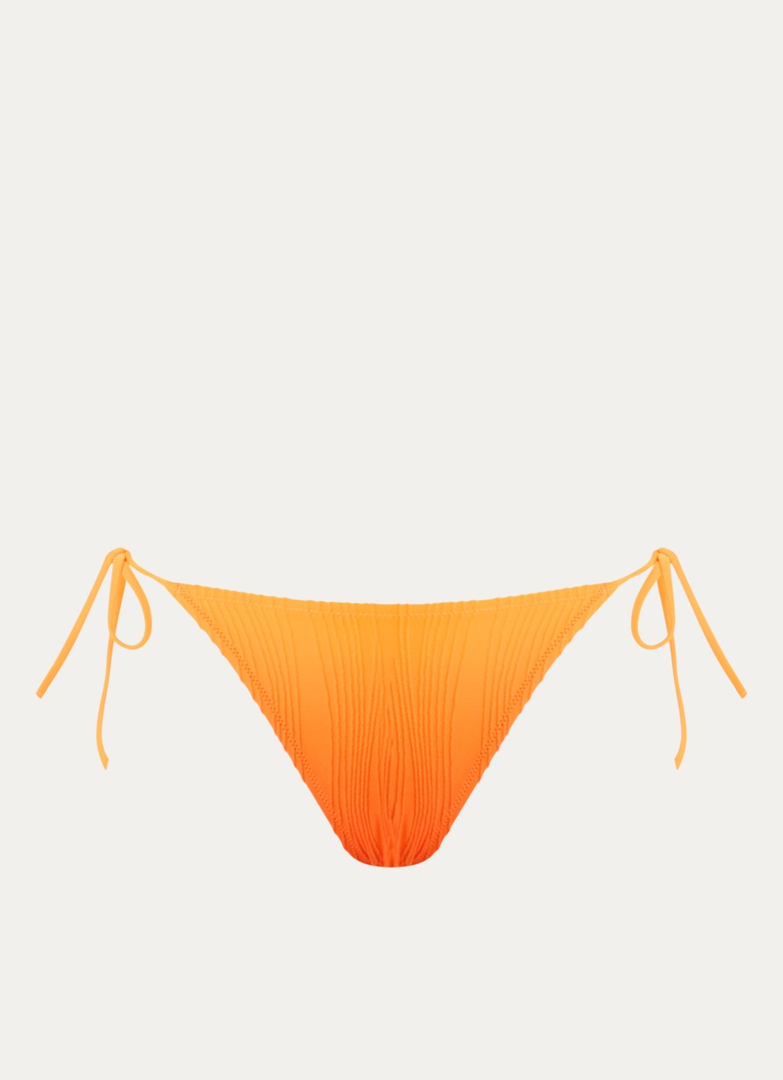 Chantelle Tanga bikinislip met structuur - voorkant 4 geel