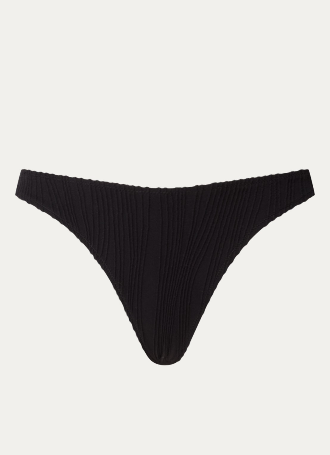 Chantelle Tanga bikinislip met structuur - voorkant 4 zwart