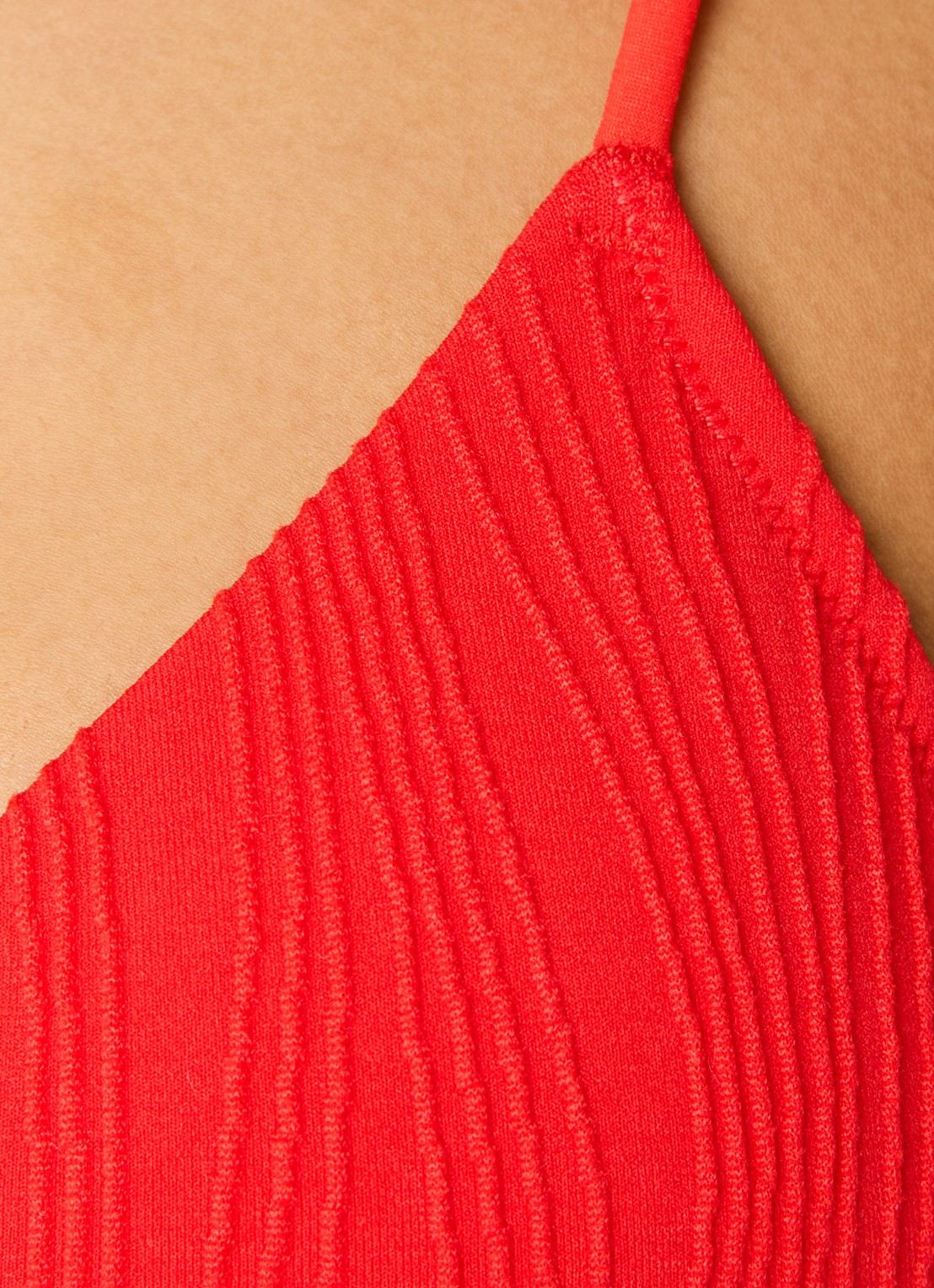 Chantelle Triangel bikinitop met uitneembare vulling - detail 5 rood