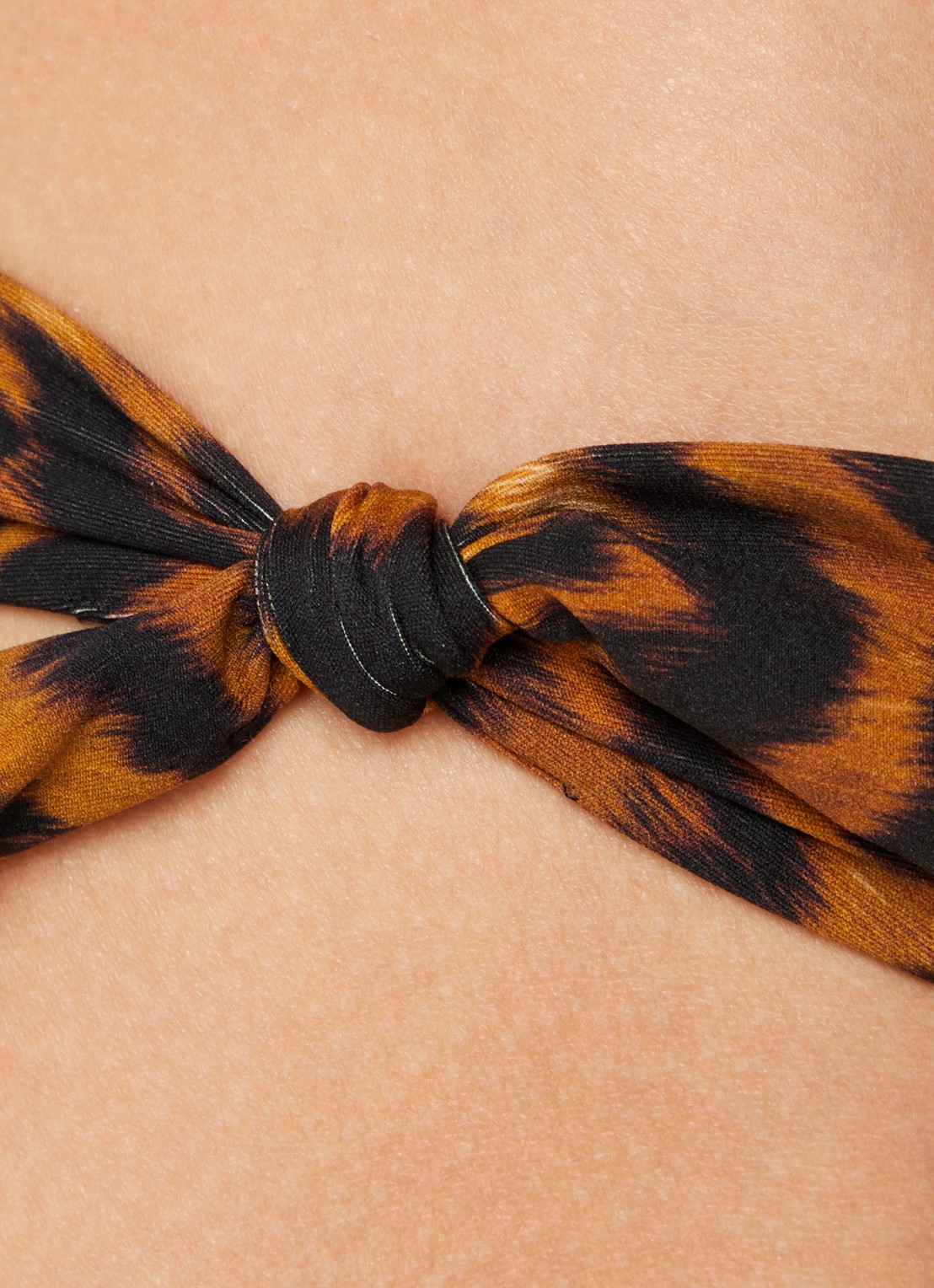 Chantelle Vita tanga bikinislip met tijgerprint - detail 3 bruin