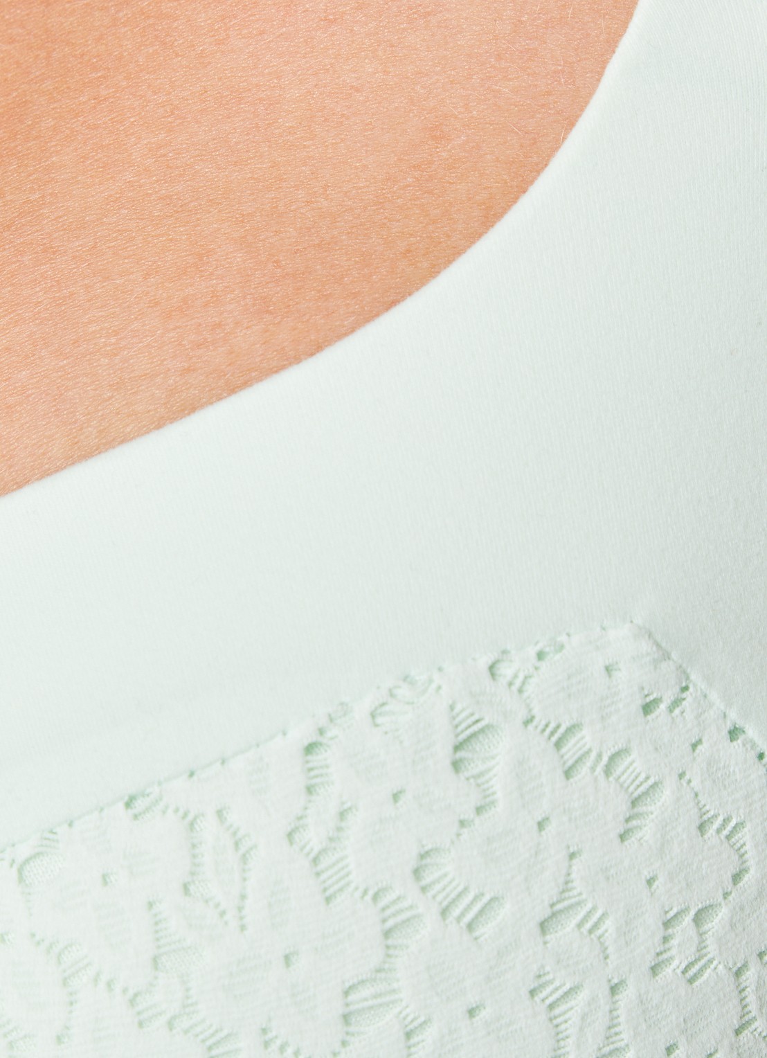 Chantelle Voorgevormde beugel bh met kant - detail 3 lindegroen