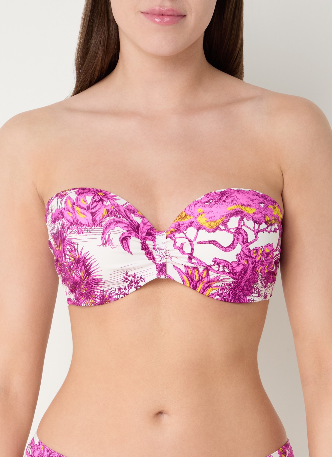 Chantelle Voorgevormde bikinitop met afneembare bandjes - detail 5 fuchsia