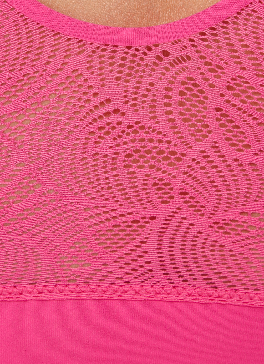 Chantelle Voorgevormde bralette met kant - detail 8 fuchsia