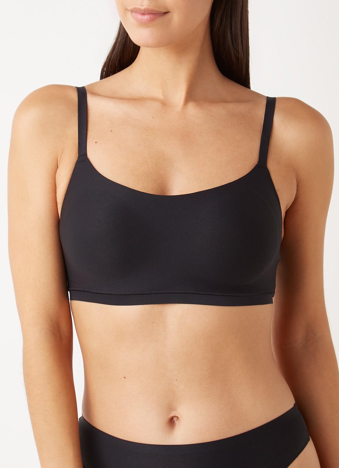 Chantelle Voorgevormde naadloze bralette - detail 4 zwart