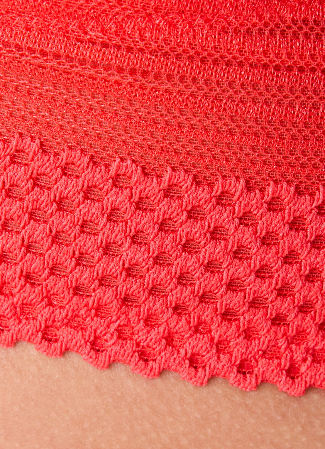 Chantelle Voorgevormde T-shirt bh met kant - detail 5 rood