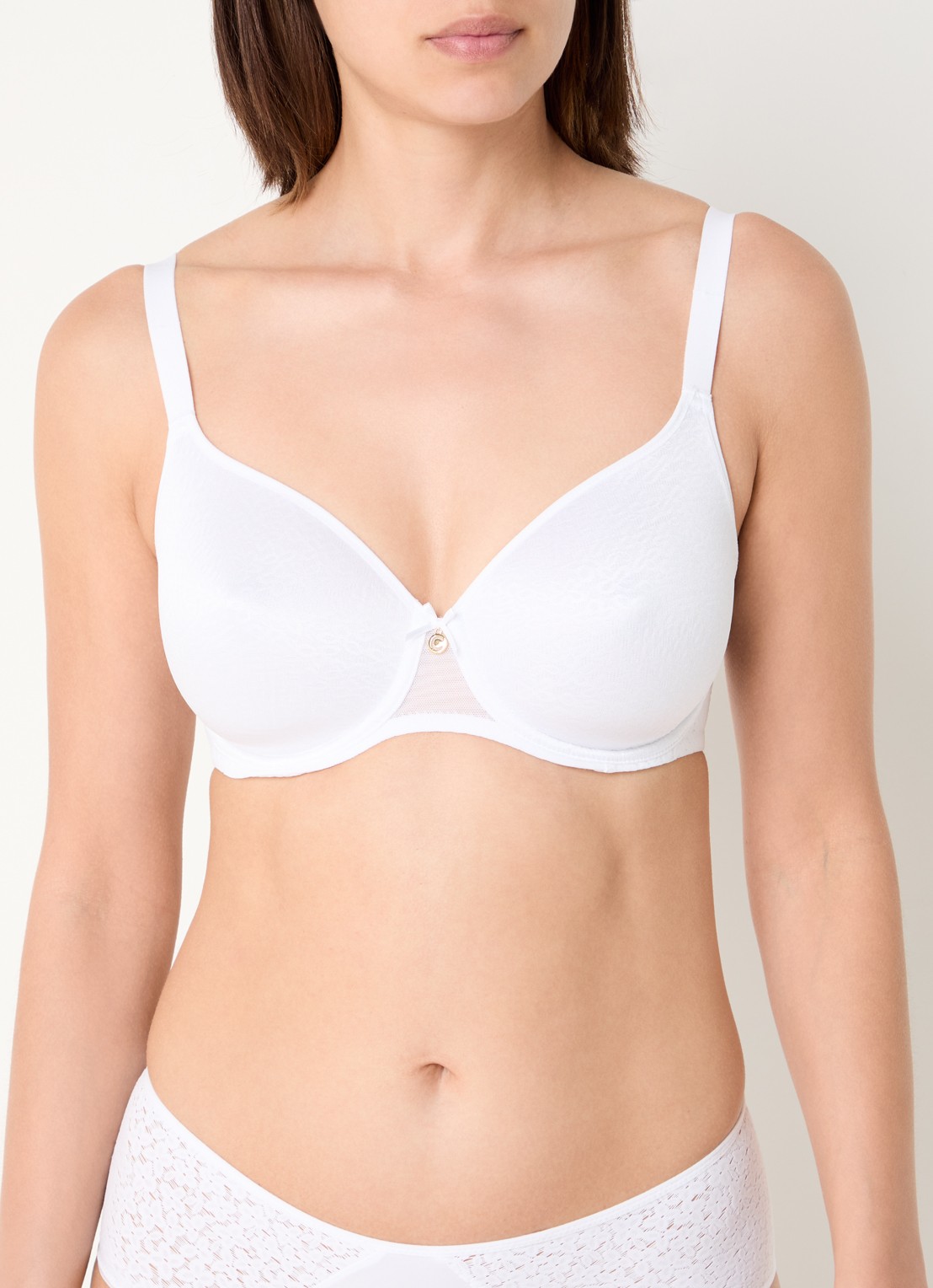 Chantelle Voorgevormde T-shirt bh - detail 4 wit