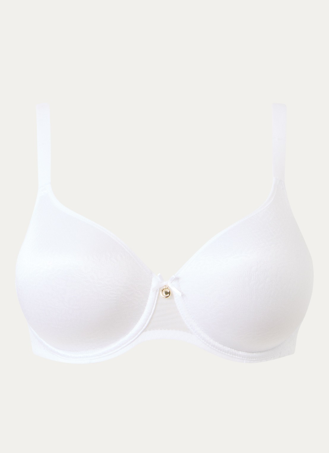 Chantelle Voorgevormde T-shirt bh - voorkant wit