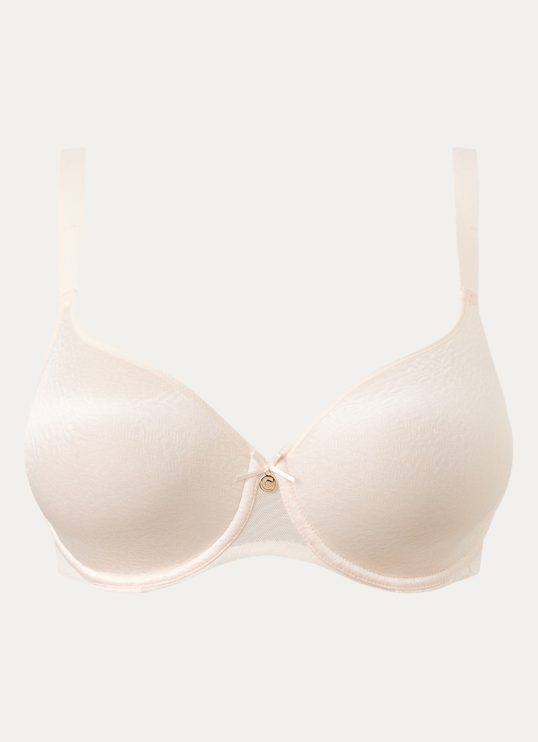 Chantelle Voorgevormde T-shirt bh - voorkant 2 beige
