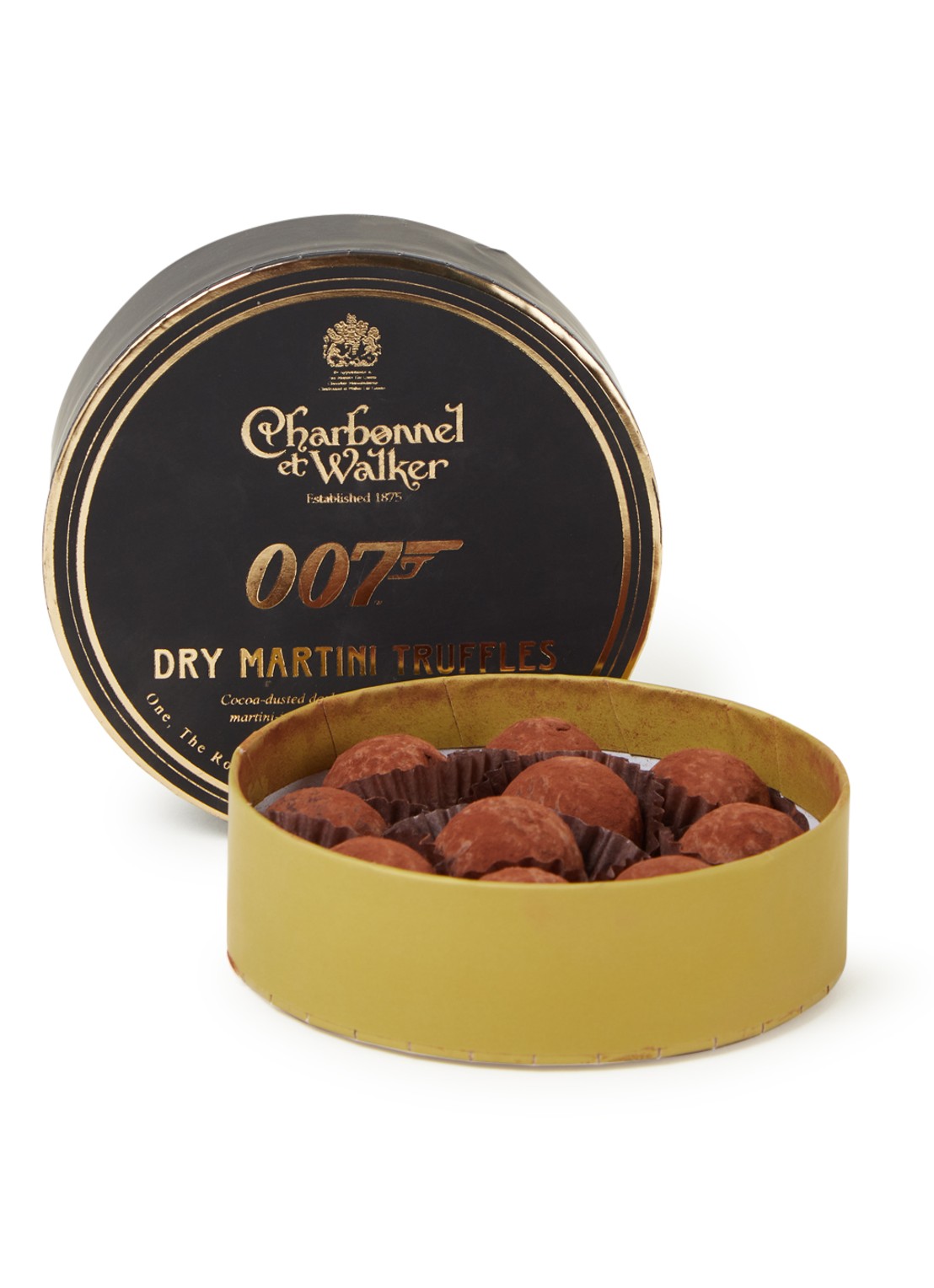 Charbonnel et Walker 007 Dry Martini chocolade truffels 10 stuks - voorkant undefined
