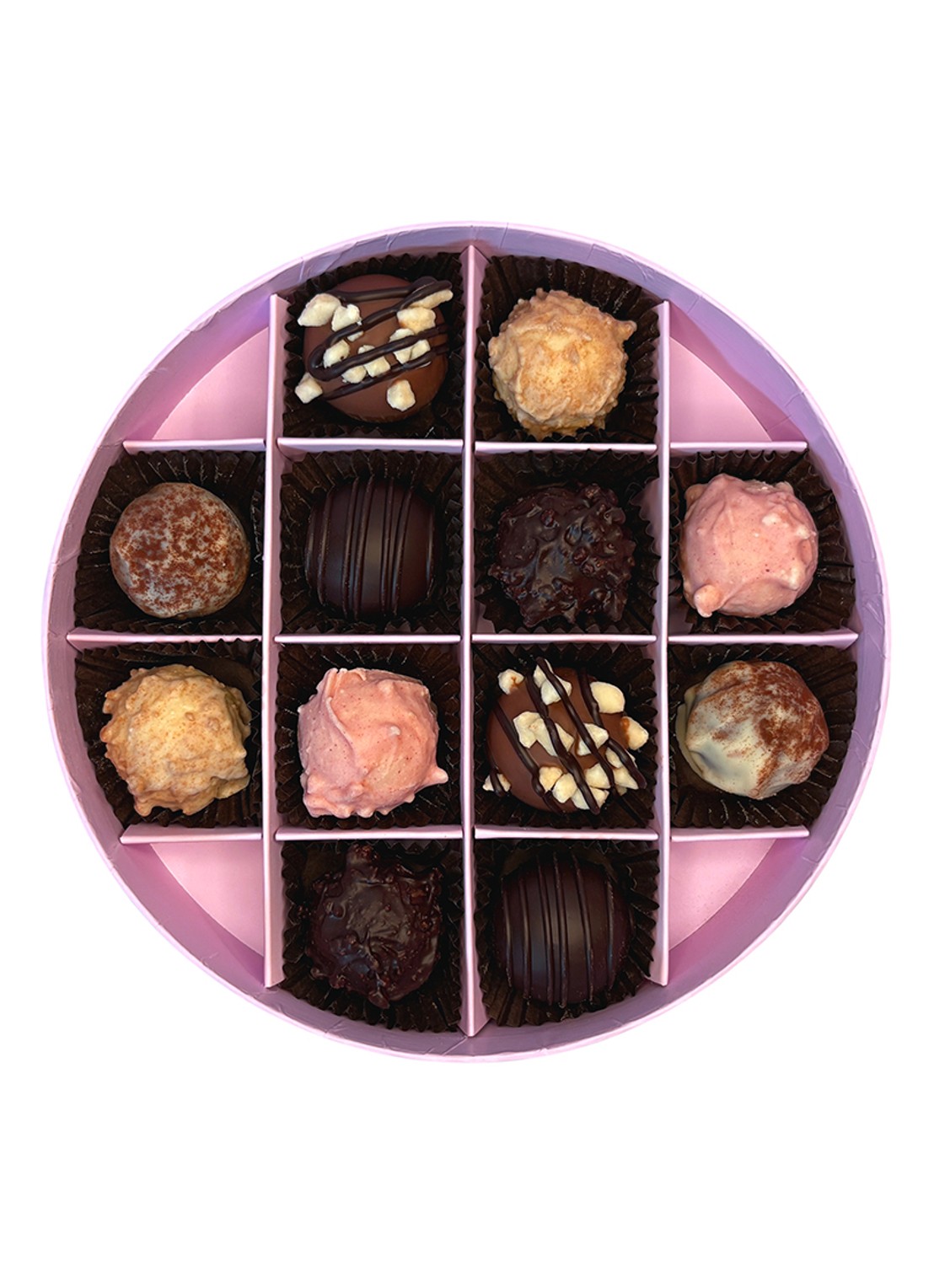 Charbonnel et Walker Dessert Truffle Selection chocolade truffels 12 stuks - voorkant 2 undefined