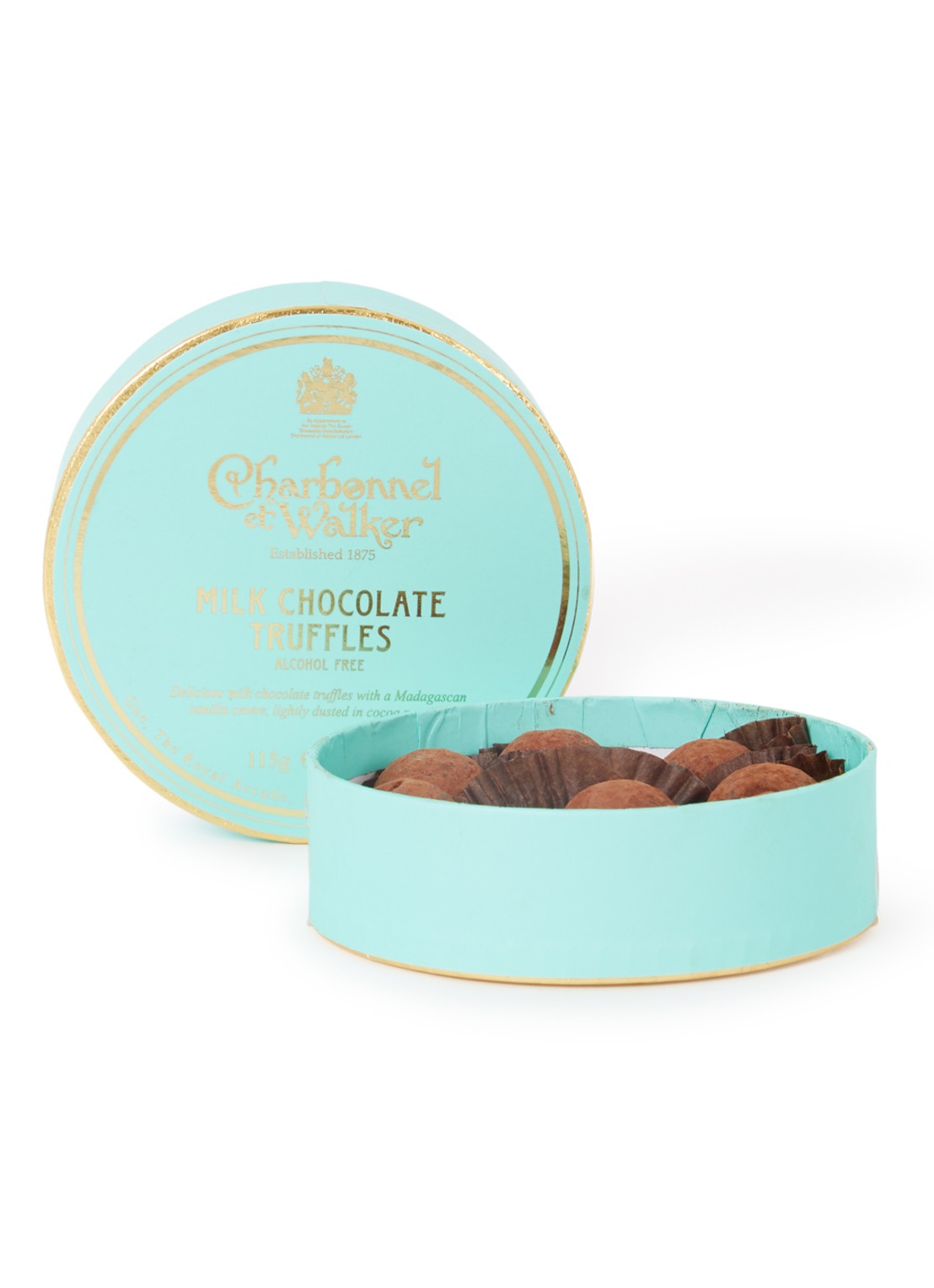 Charbonnel et Walker Milk Chocolate Truffels  115 gram - voorkant undefined