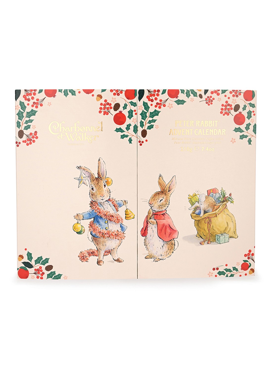 Charbonnel et Walker Peter Rabbit adventskalender - 25 dagen - voorkant undefined