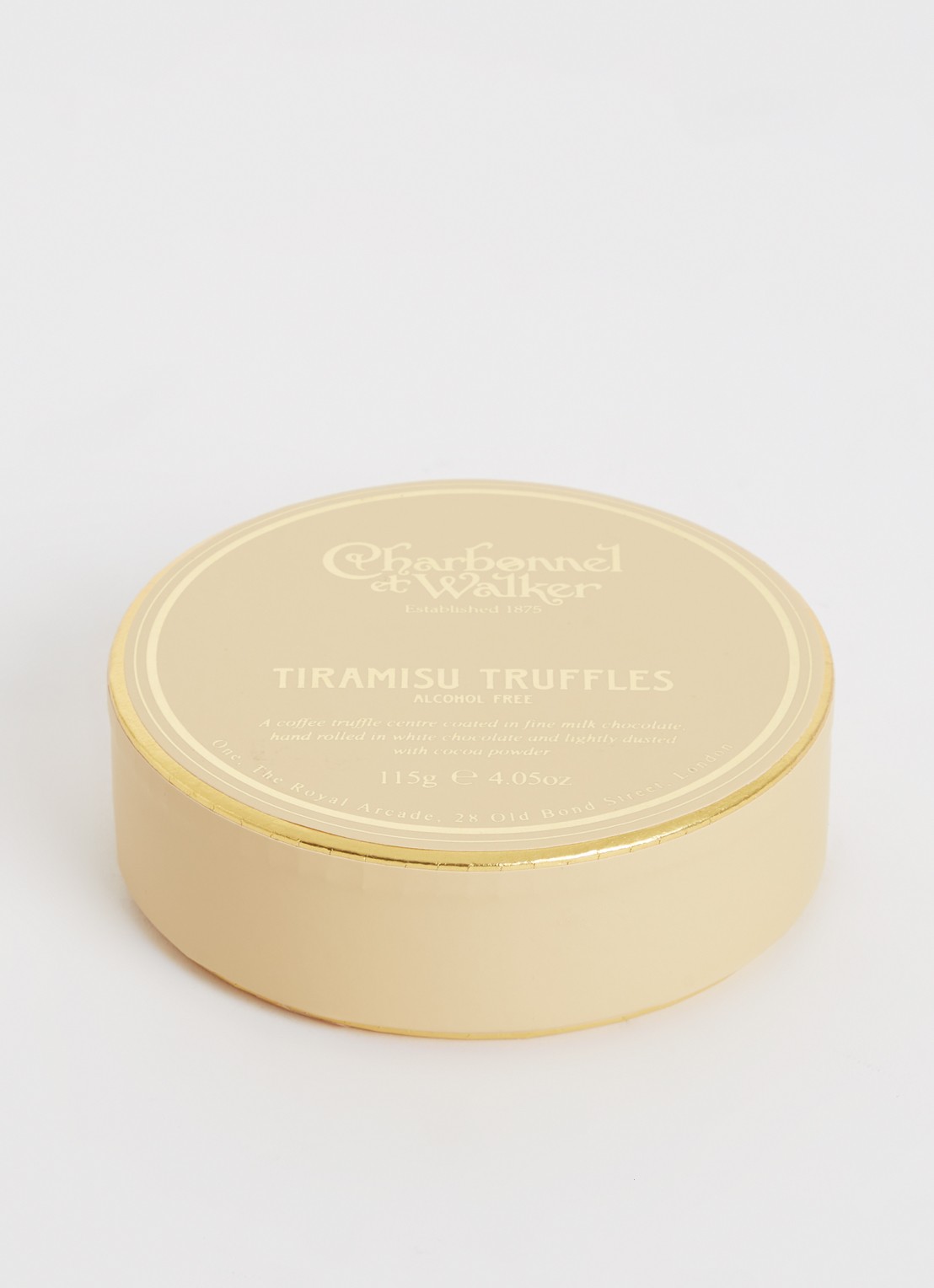 Charbonnel et Walker Tiramisu Truffles 115 gram - voorkant 2 undefined
