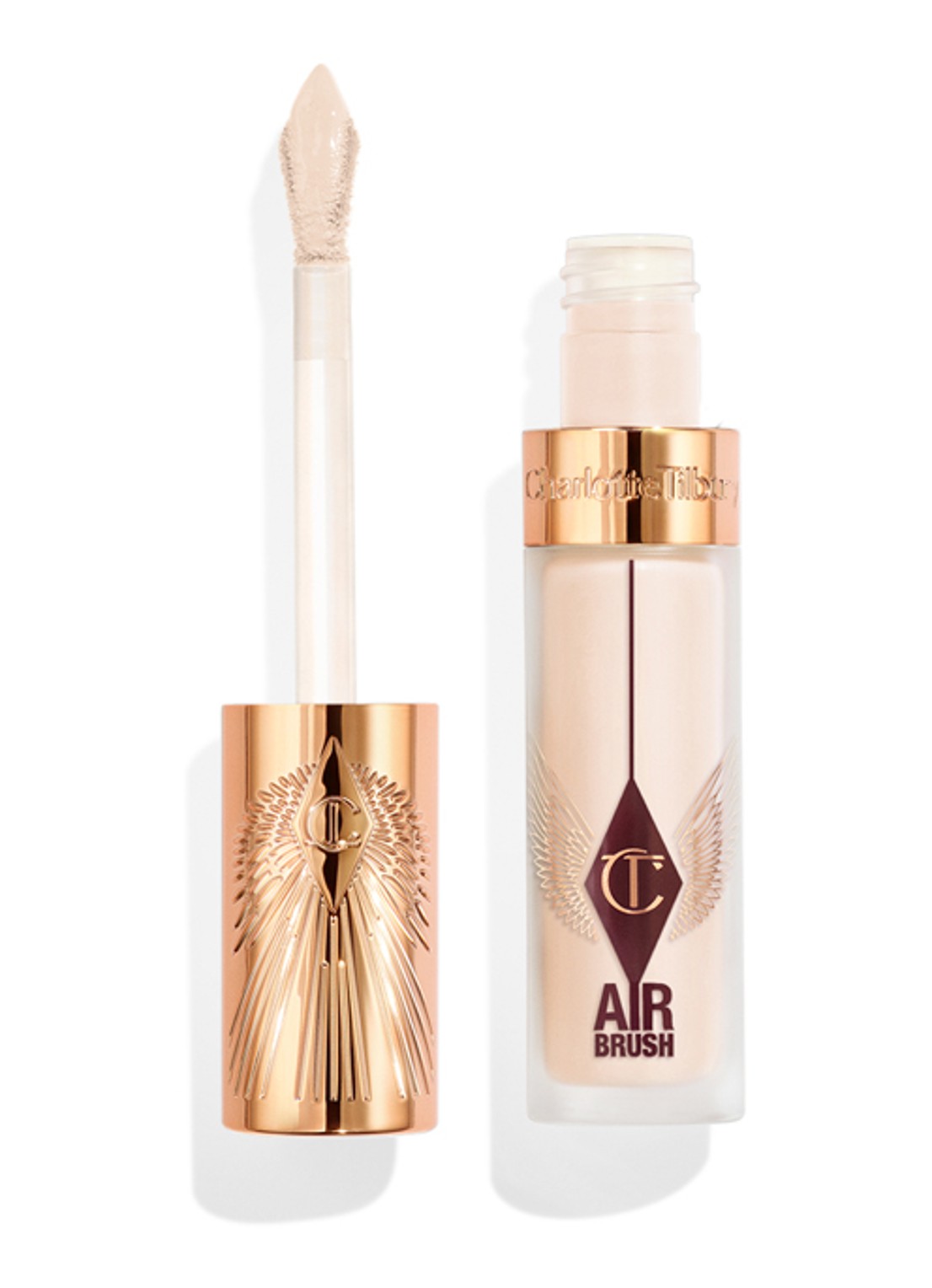 Charlotte Tilbury Airbrush Flawless Blur Concealer - vloeibare concealer - voorkant 2.5 fair