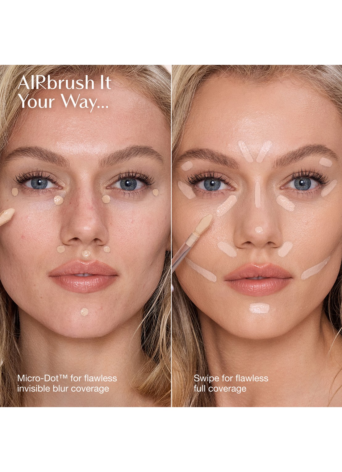 Charlotte Tilbury Airbrush Flawless Blur Concealer - vloeibare concealer - detail 5 4 fair