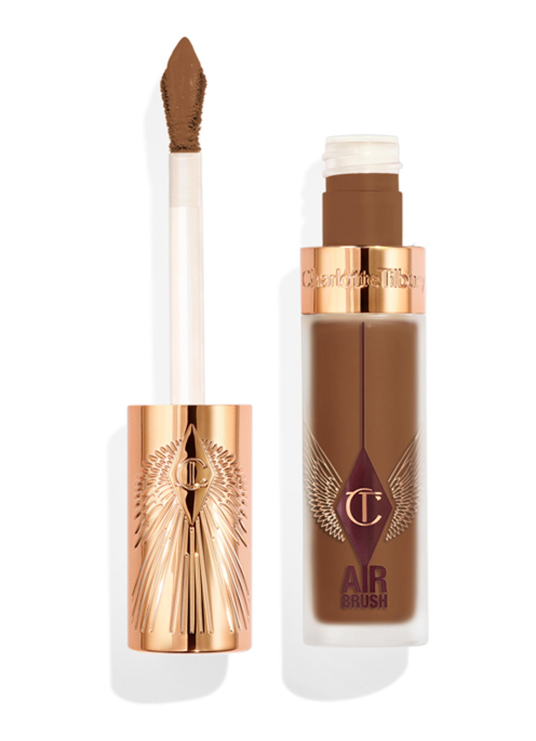 Charlotte Tilbury Airbrush Flawless Blur Concealer - vloeibare concealer - voorkant 15 deep