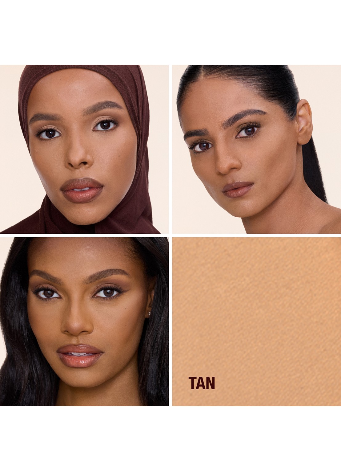 Charlotte Tilbury Airbrush Flawless Finish Powder - poeder navulling - detail 2 3 tan