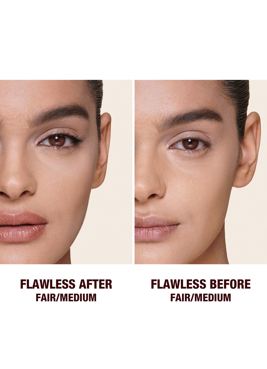 Charlotte Tilbury Airbrush Flawless Finish Powder - poeder - detail 5 fair/medium