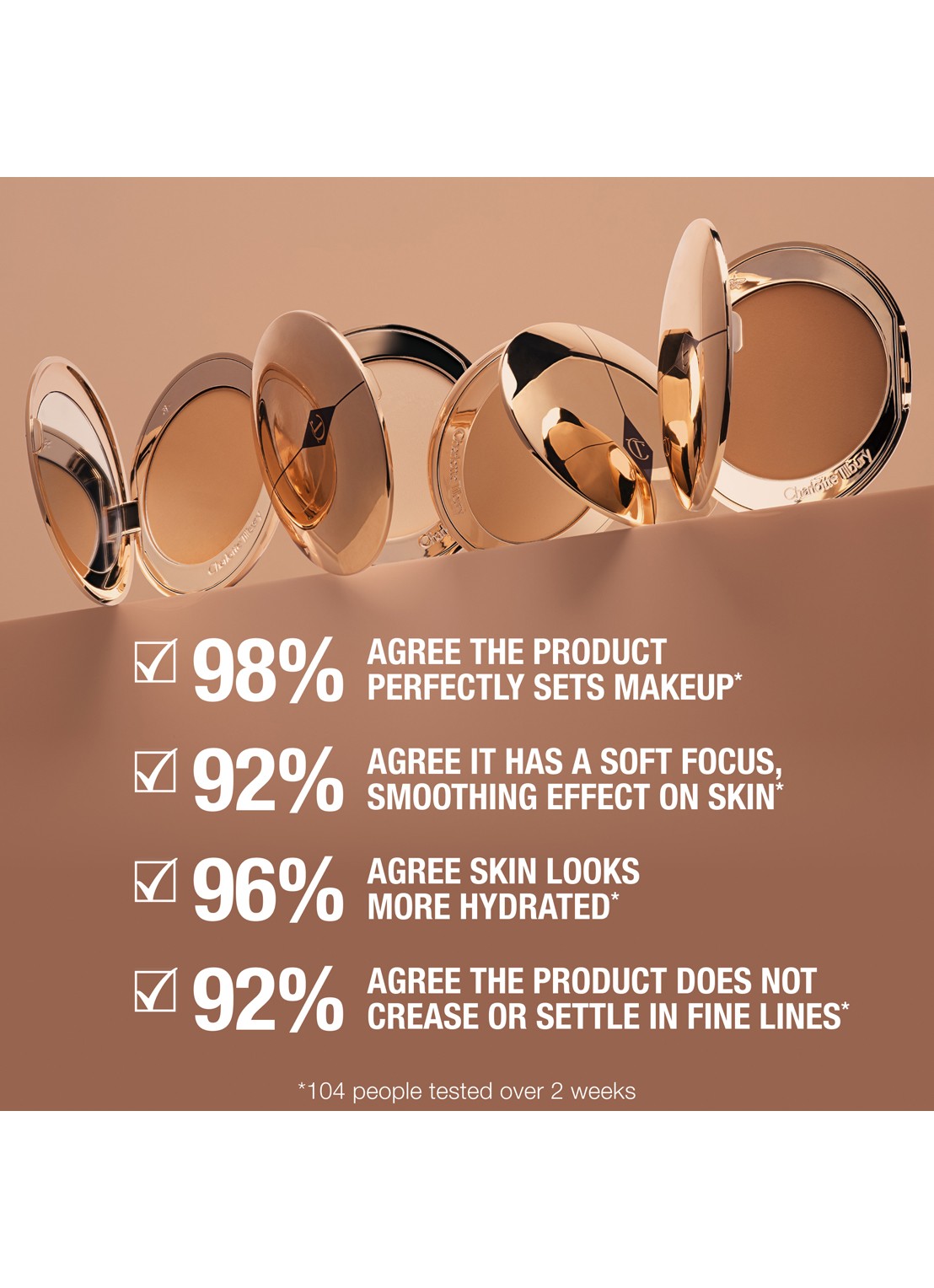 Charlotte Tilbury Airbrush Flawless Finish Powder - poeder - detail 6 4 deep
