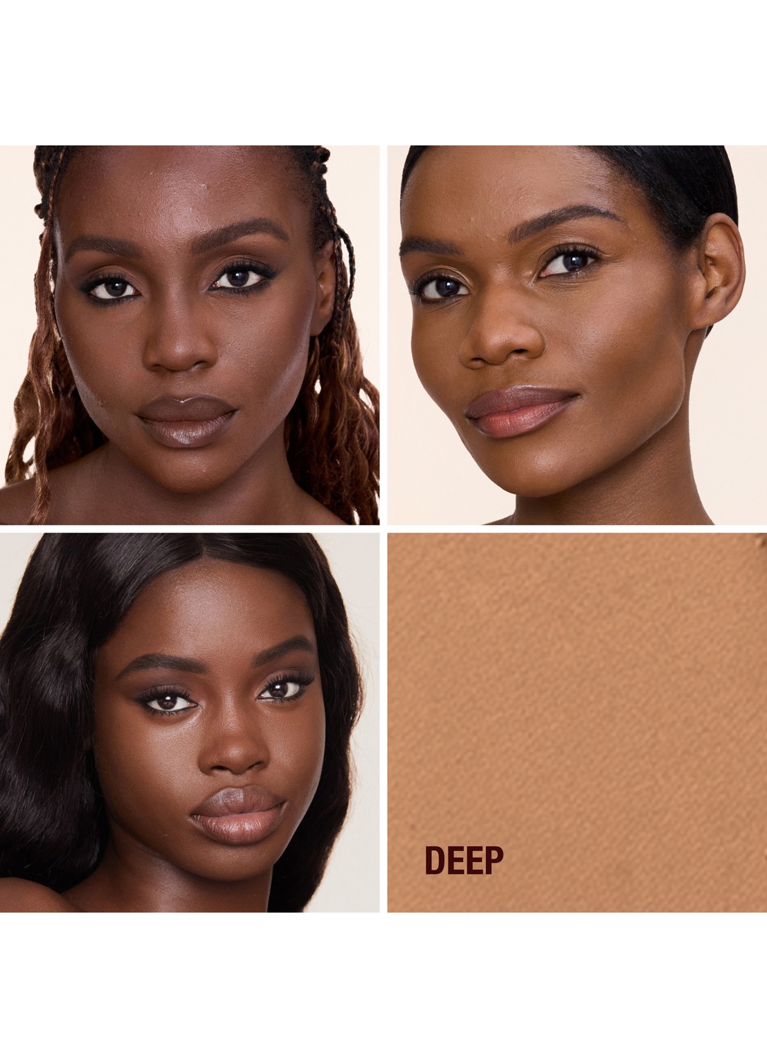 Charlotte Tilbury Airbrush Flawless Finish Powder Refill - navulling poeder - achterkant 4 deep