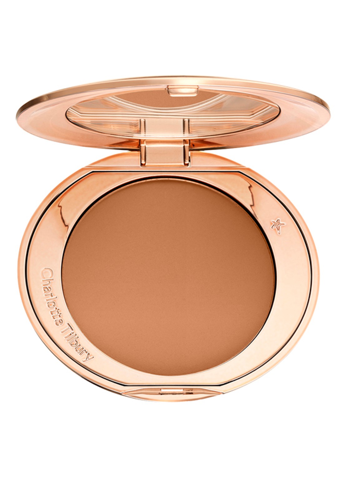Charlotte Tilbury Airbrush Flawless Finish Powder Refill - navulling poeder - voorkant 6 4 deep