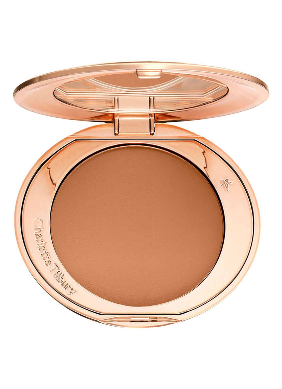 Charlotte Tilbury Airbrush Flawless Finish Powder Refill - poeder navulling - voorkant 2 4 deep