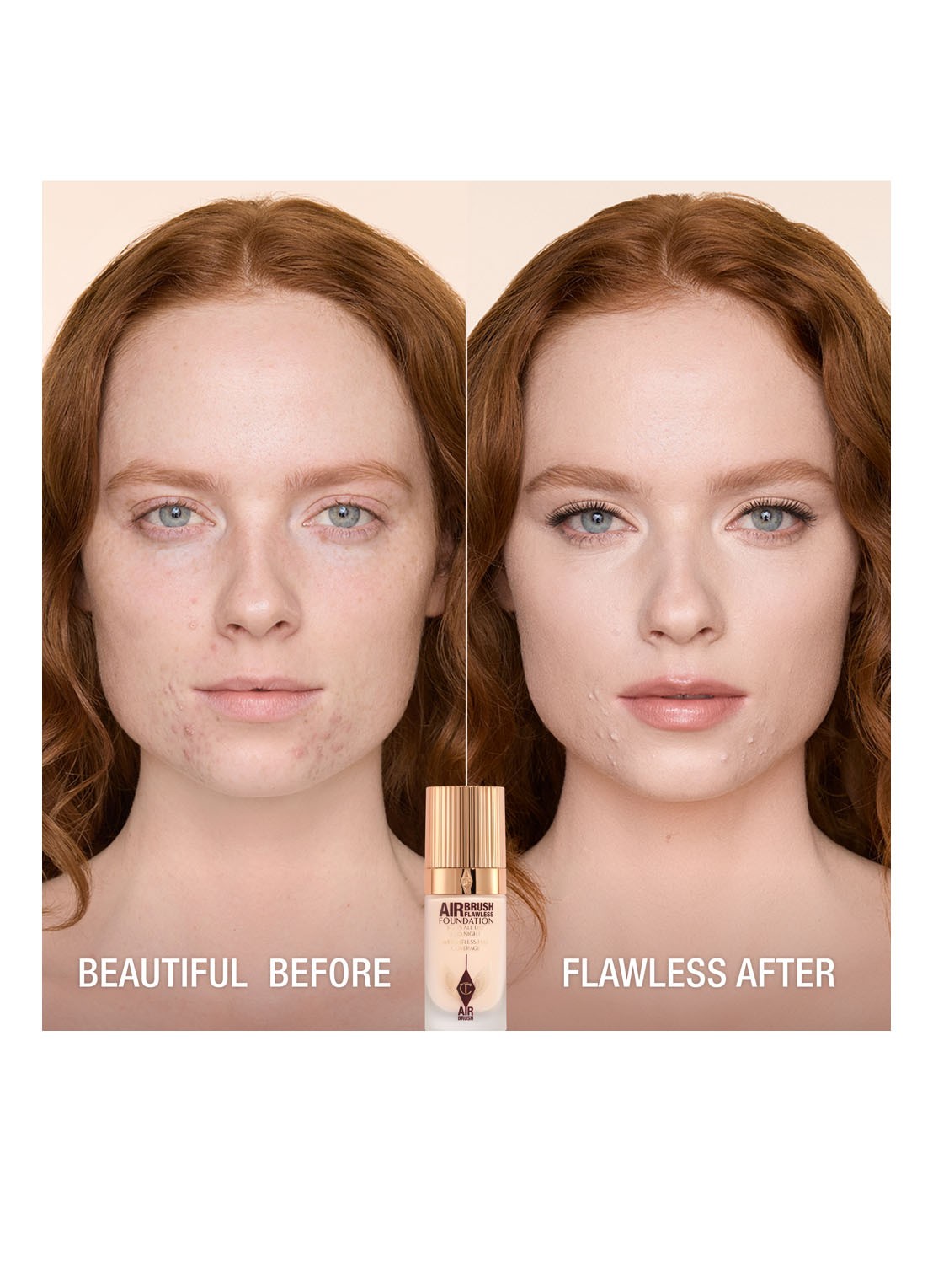 Charlotte Tilbury Airbrush Flawless Foundation - vloeibare foundation - detail 4  2 cool