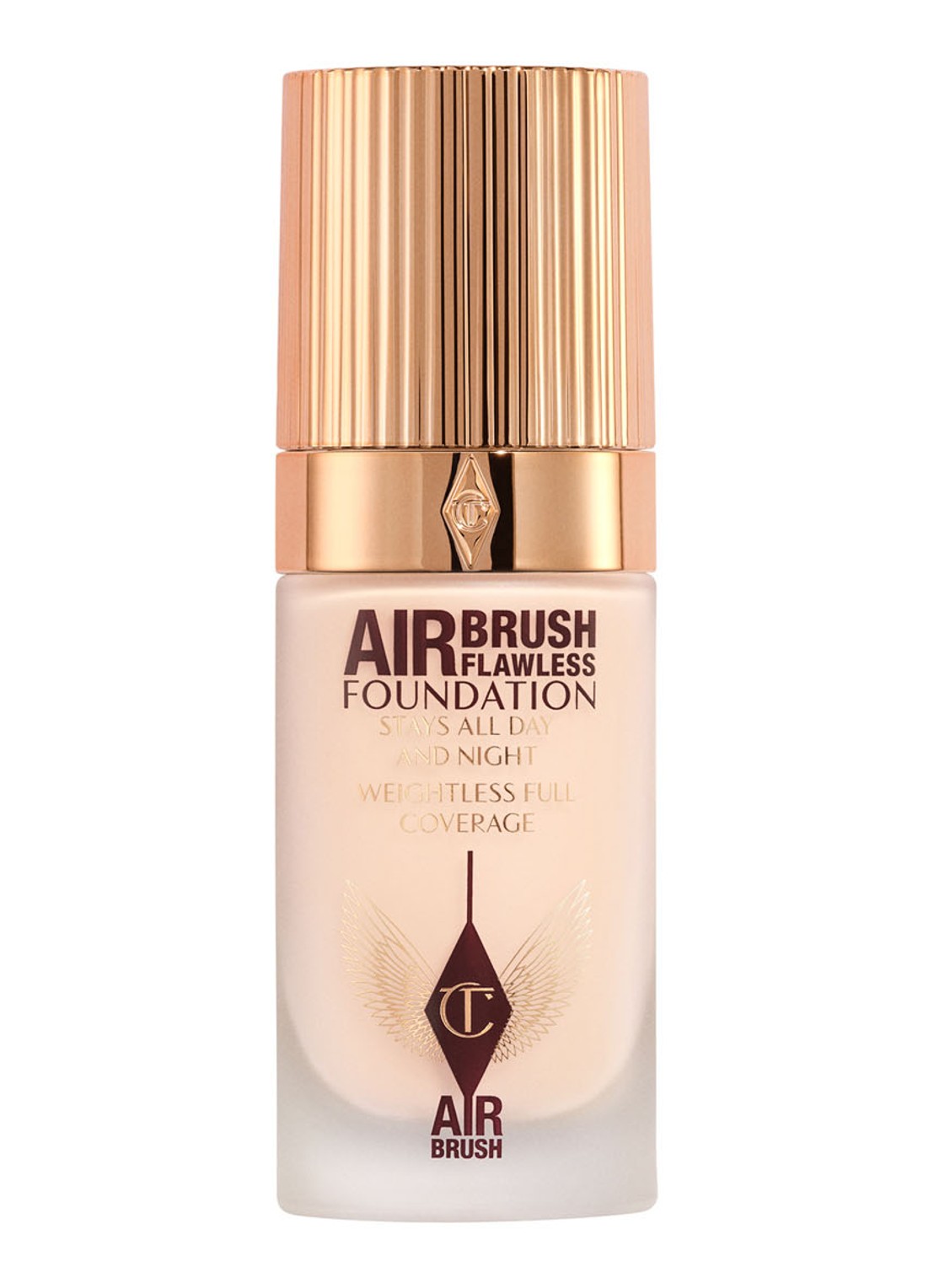 Charlotte Tilbury Airbrush Flawless Foundation - vloeibare foundation - voorkant  2 cool