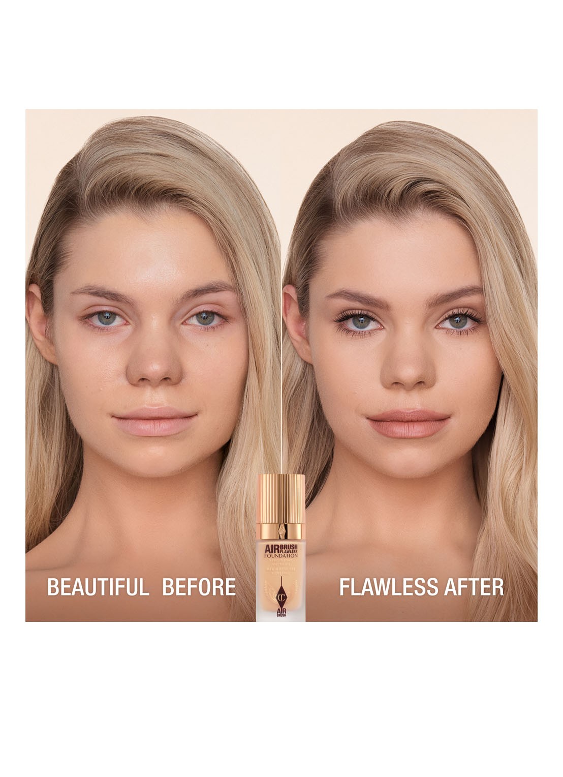 Charlotte Tilbury Airbrush Flawless Foundation - vloeibare foundation - detail 4  5 cool