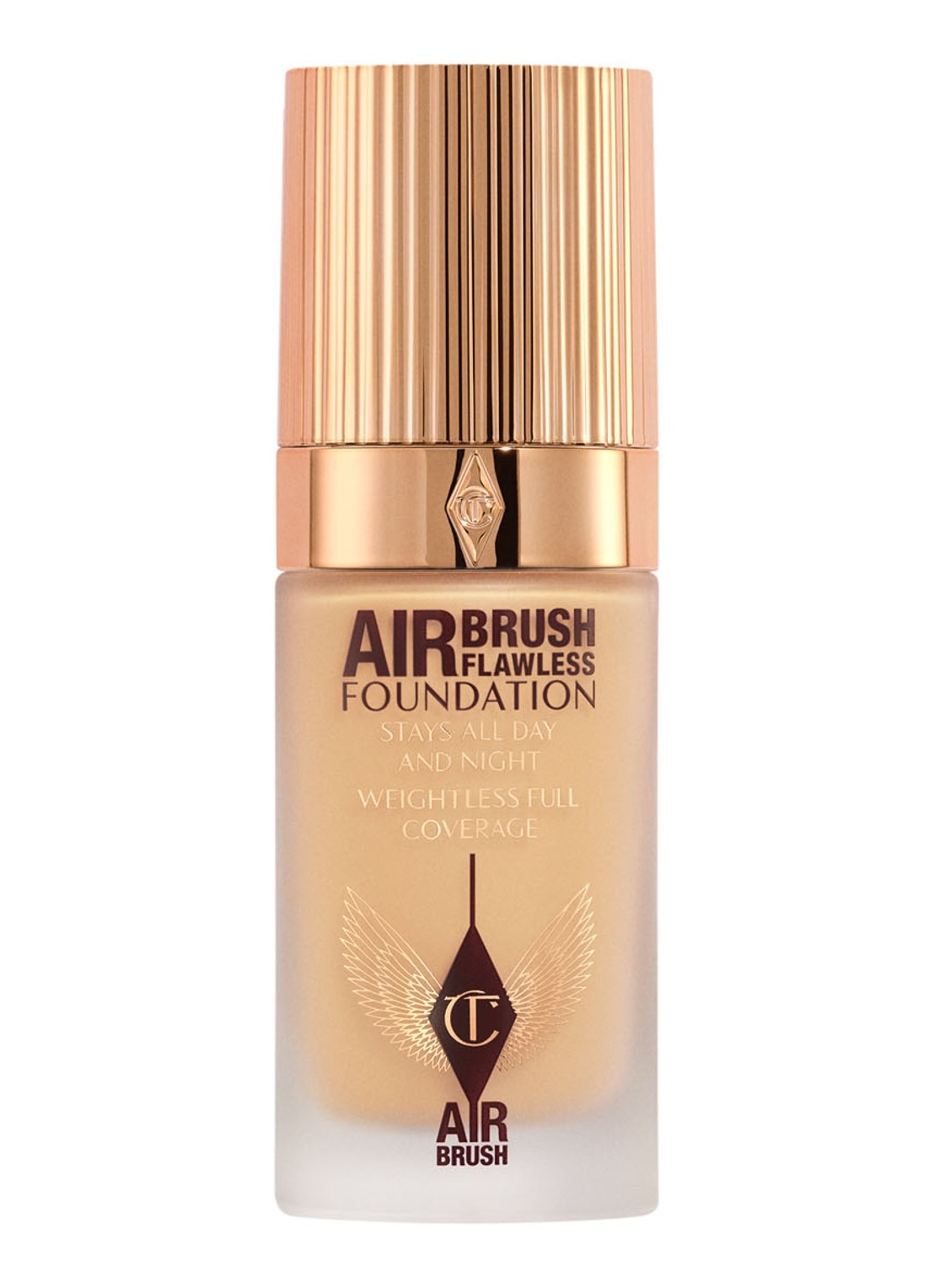 Charlotte Tilbury Airbrush Flawless Foundation - vloeibare foundation - voorkant  6 neutral