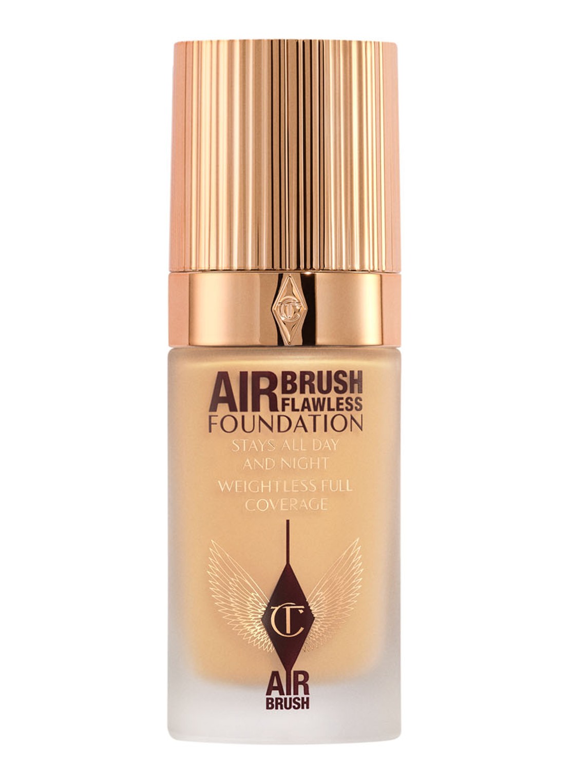 Charlotte Tilbury Airbrush Flawless Foundation - vloeibare foundation - voorkant 6 6 warm