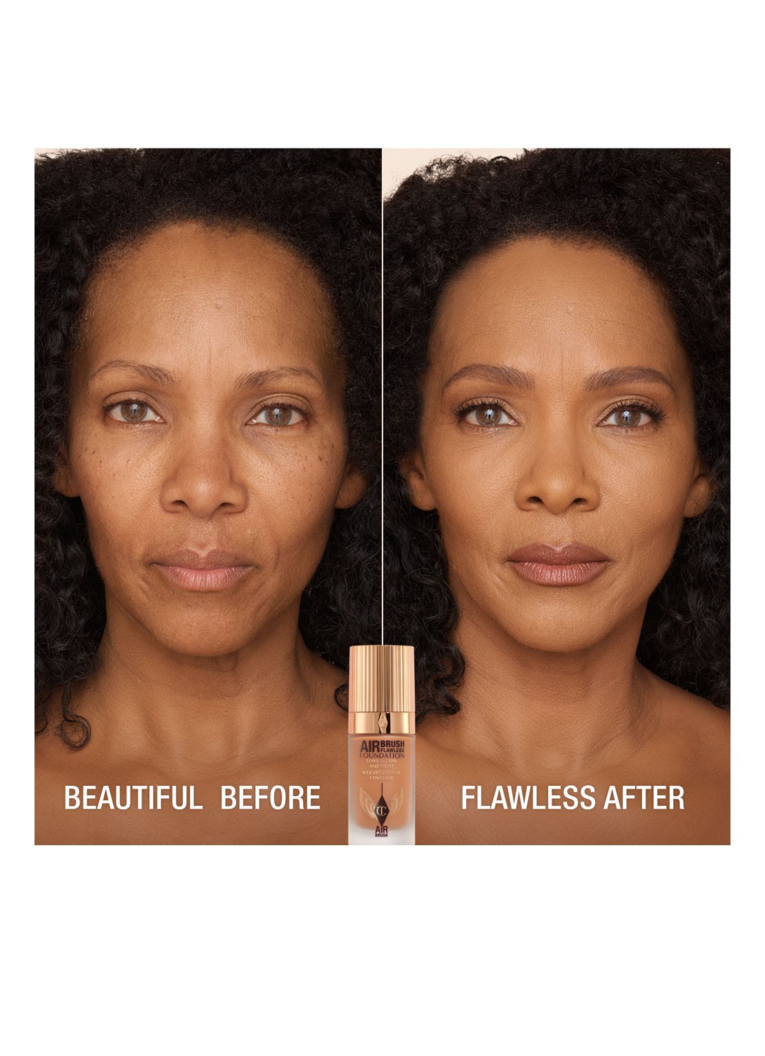 Charlotte Tilbury Airbrush Flawless Foundation - vloeibare foundation - detail 4 11 warm