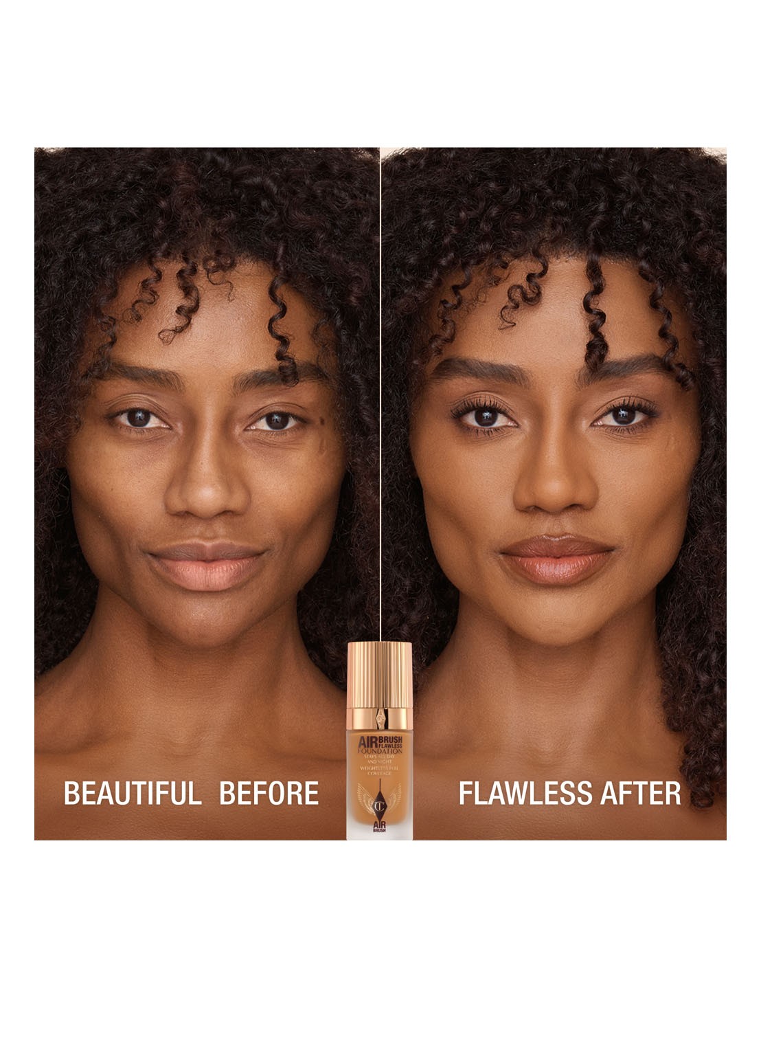 Charlotte Tilbury Airbrush Flawless Foundation - vloeibare foundation - detail 4  12 neutral