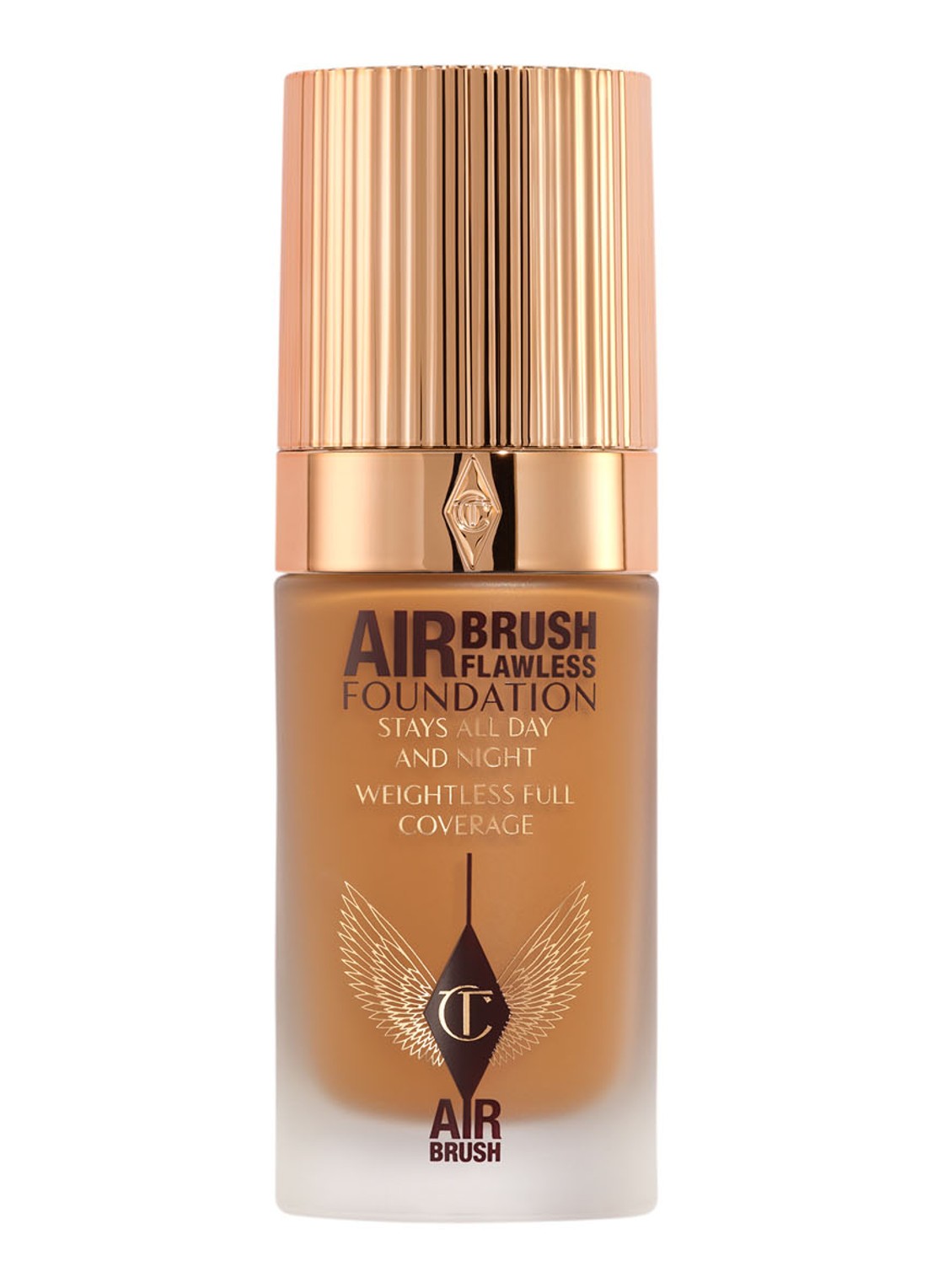 Charlotte Tilbury Airbrush Flawless Foundation - vloeibare foundation - voorkant  12 neutral